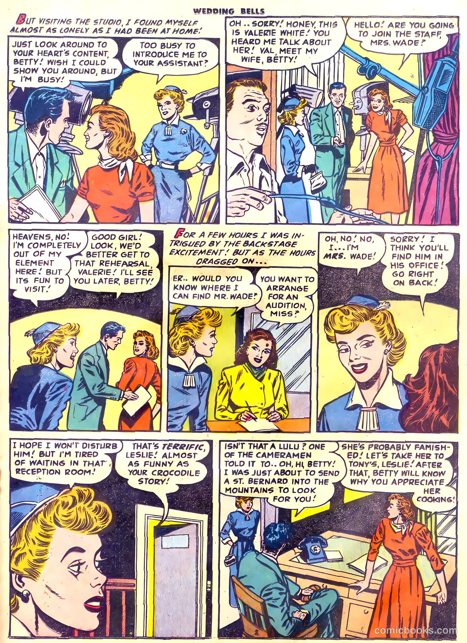 Wedding Bells #12 (1955) — page 19 of 36