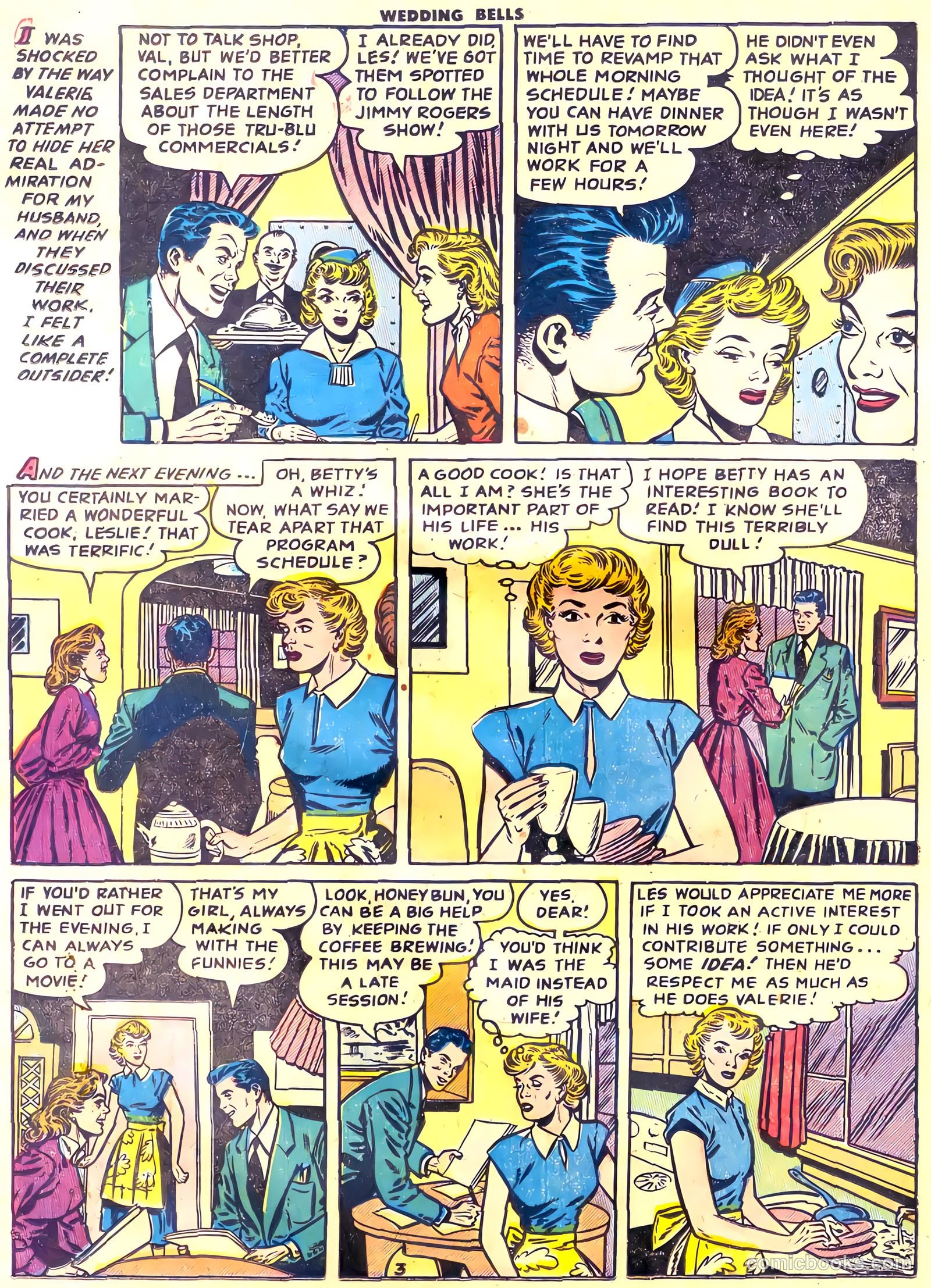 Wedding Bells #12 (1955) — page 20 of 36