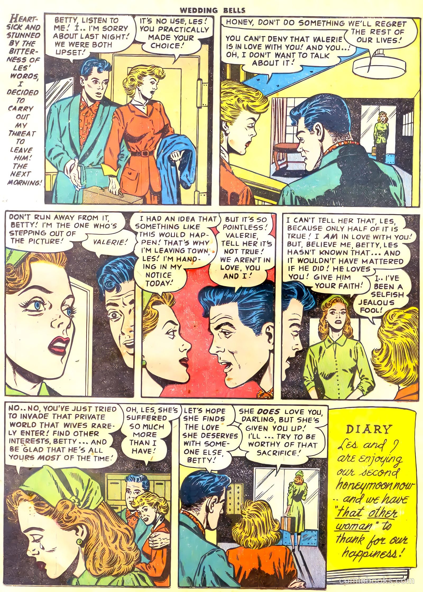 Wedding Bells #12 (1955) — page 24 of 36