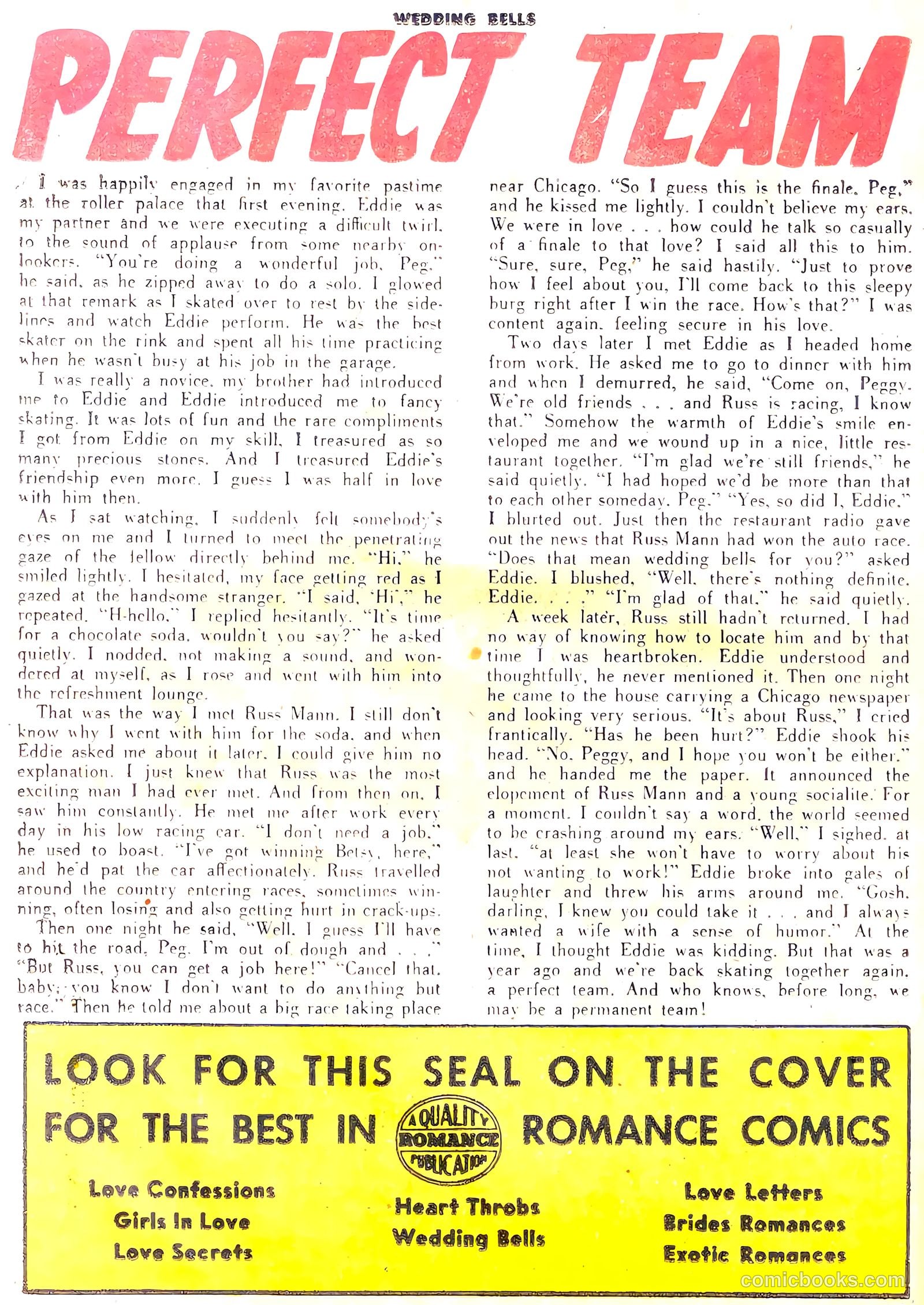 Wedding Bells #12 (1955) — page 26 of 36