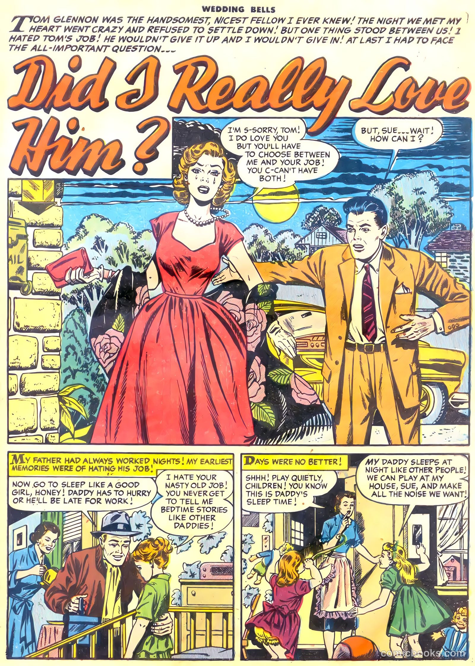 Wedding Bells #12 (1955) — page 27 of 36