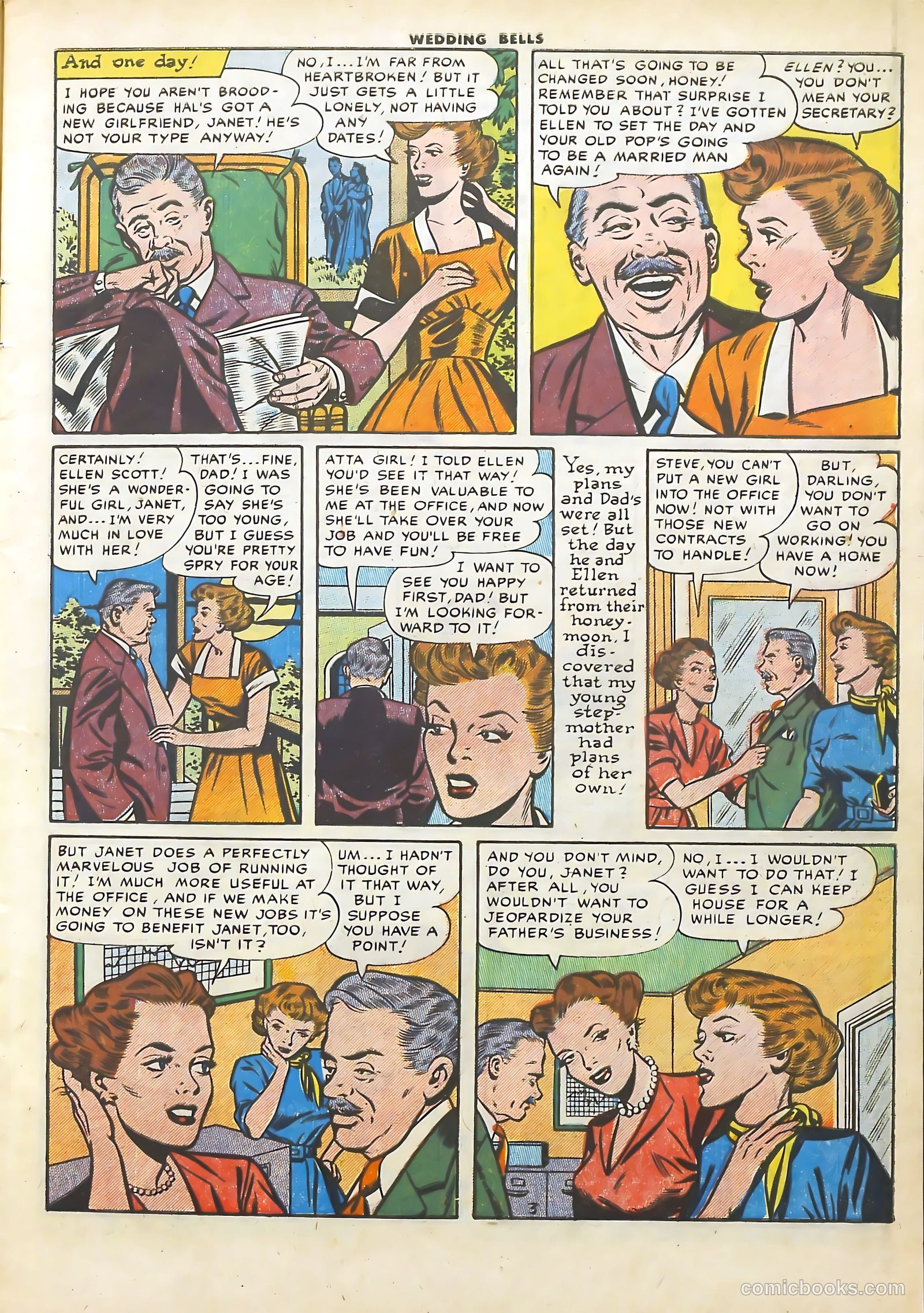 Wedding Bells #13 (1956) — page 5 of 36