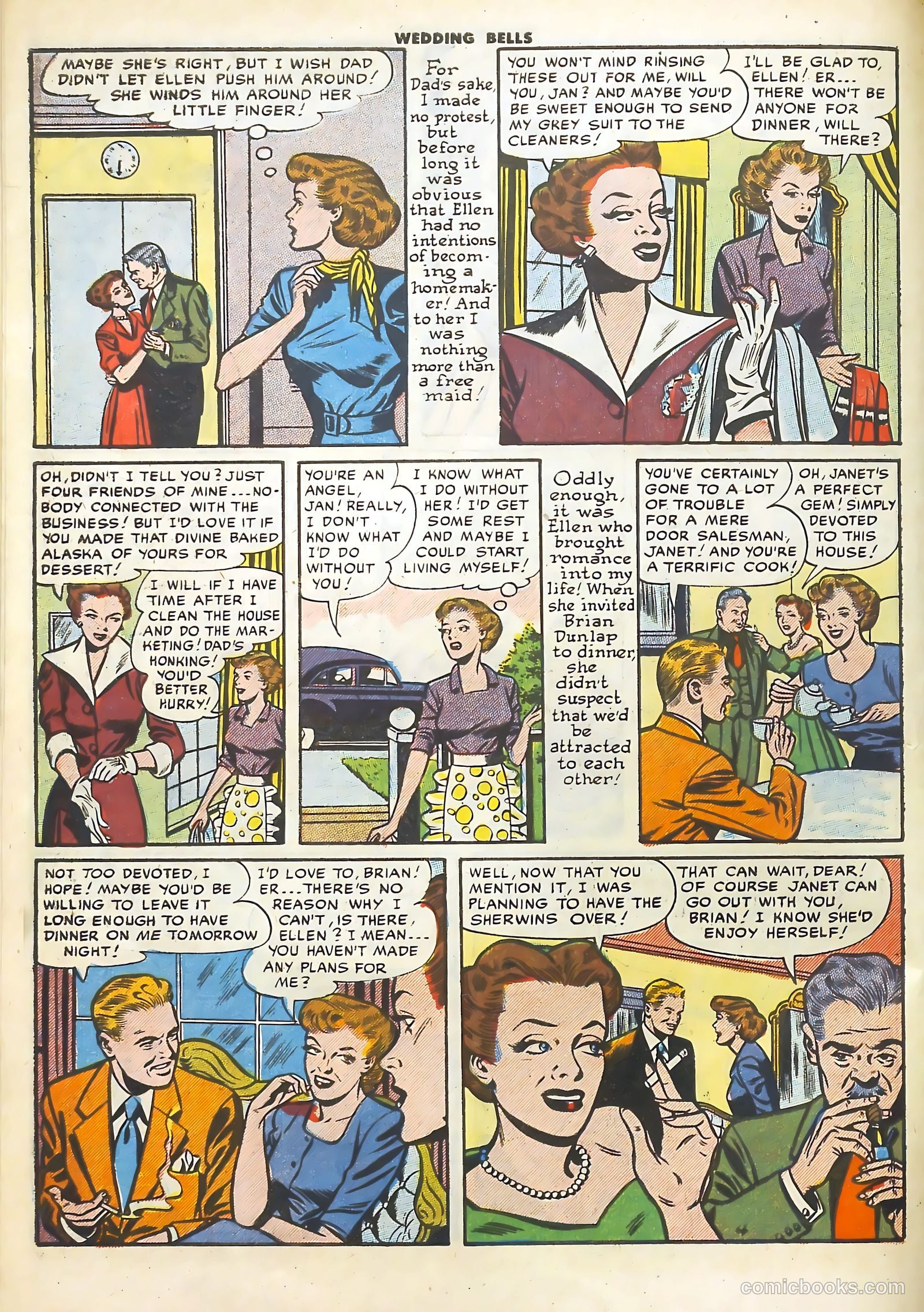 Wedding Bells #13 (1956) — page 6 of 36
