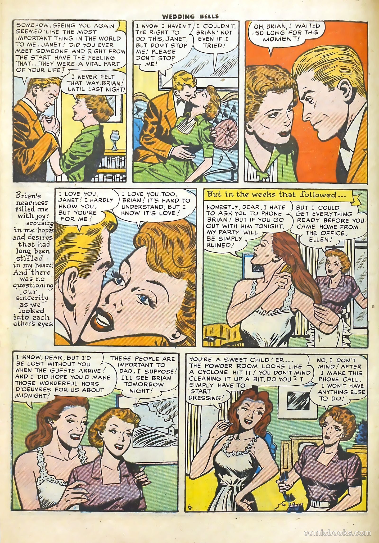 Wedding Bells #13 (1956) — page 8 of 36