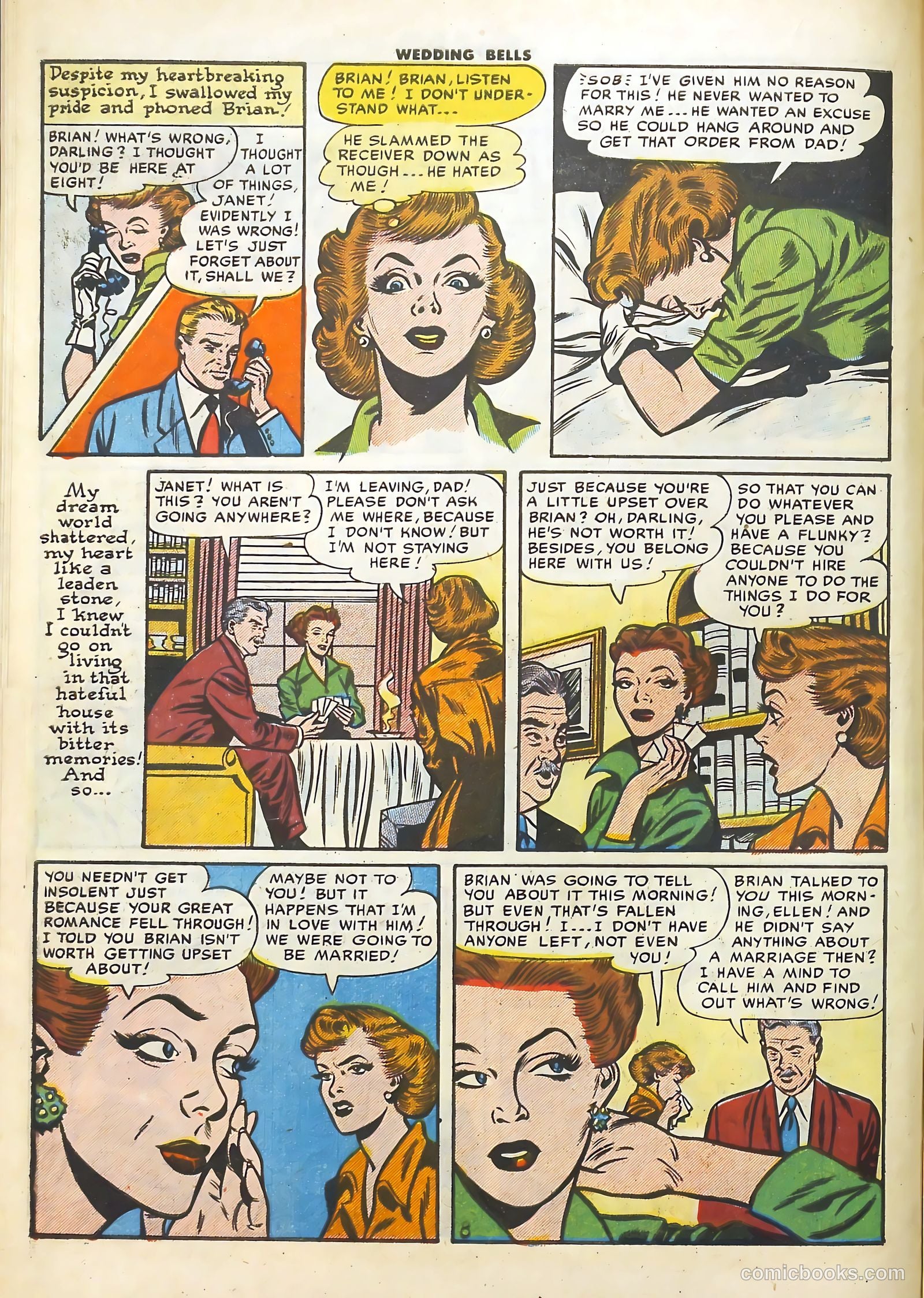 Wedding Bells #13 (1956) — page 10 of 36