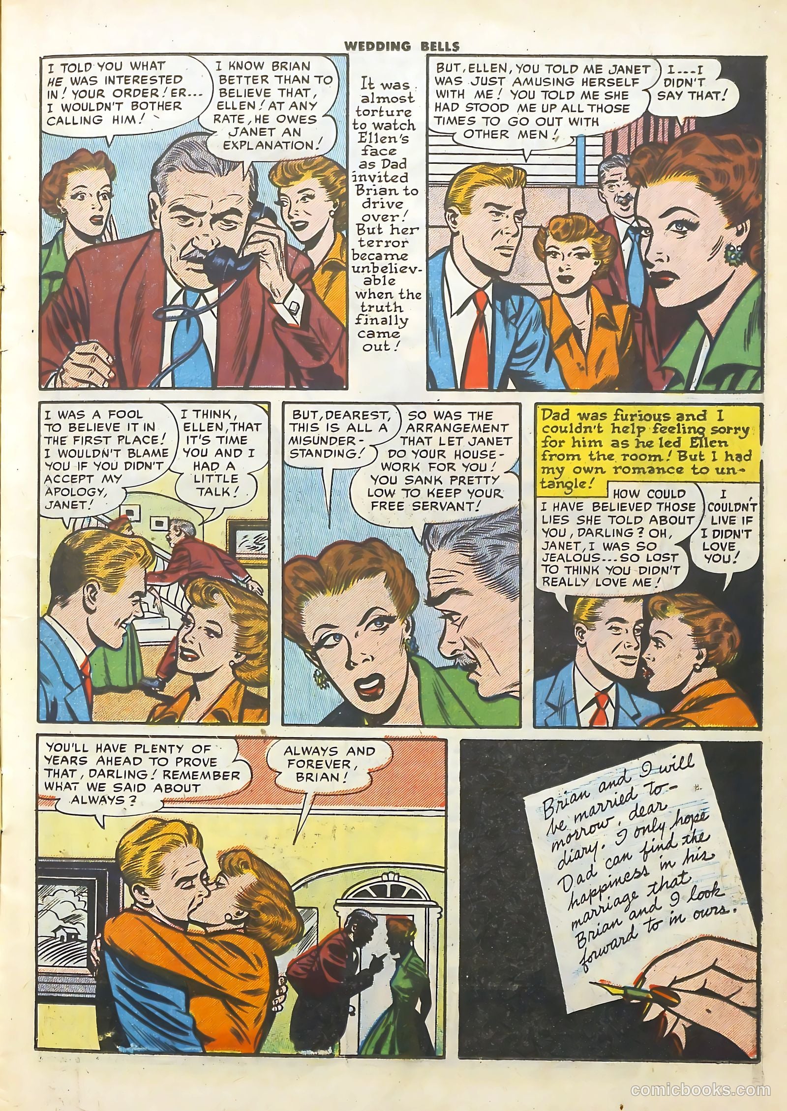 Wedding Bells #13 (1956) — page 11 of 36