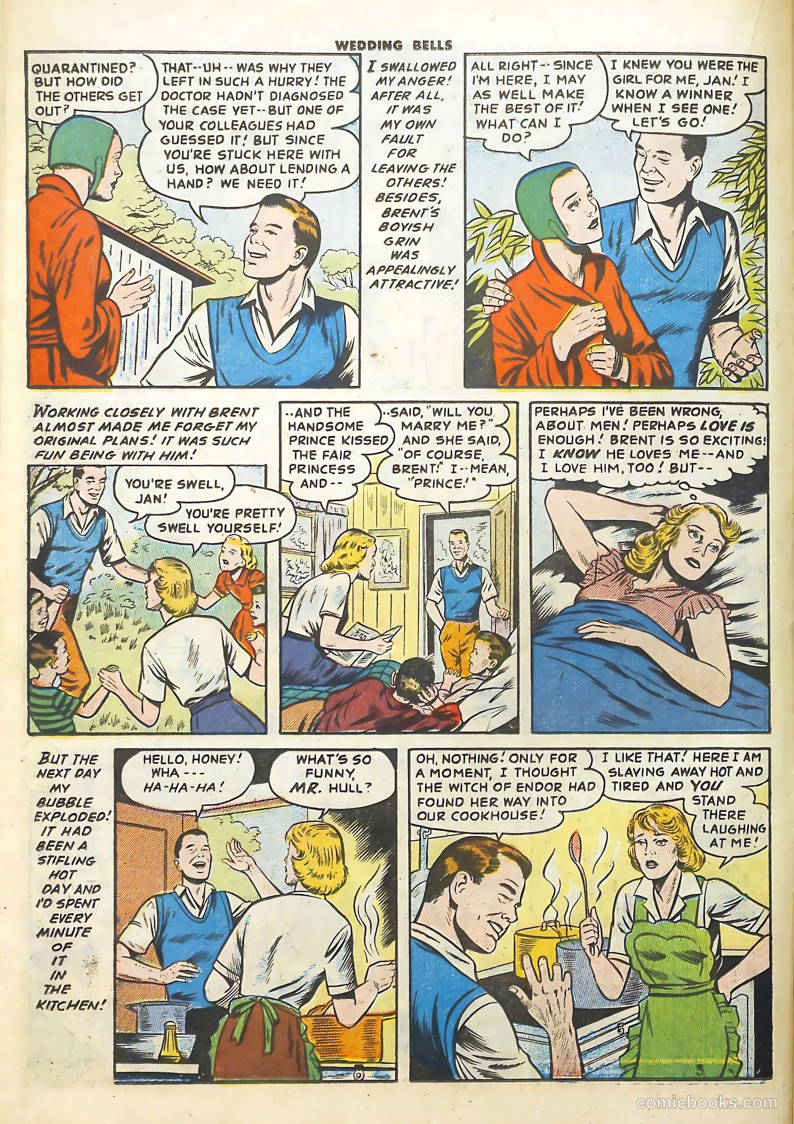 Wedding Bells #13 (1956) — page 14 of 36