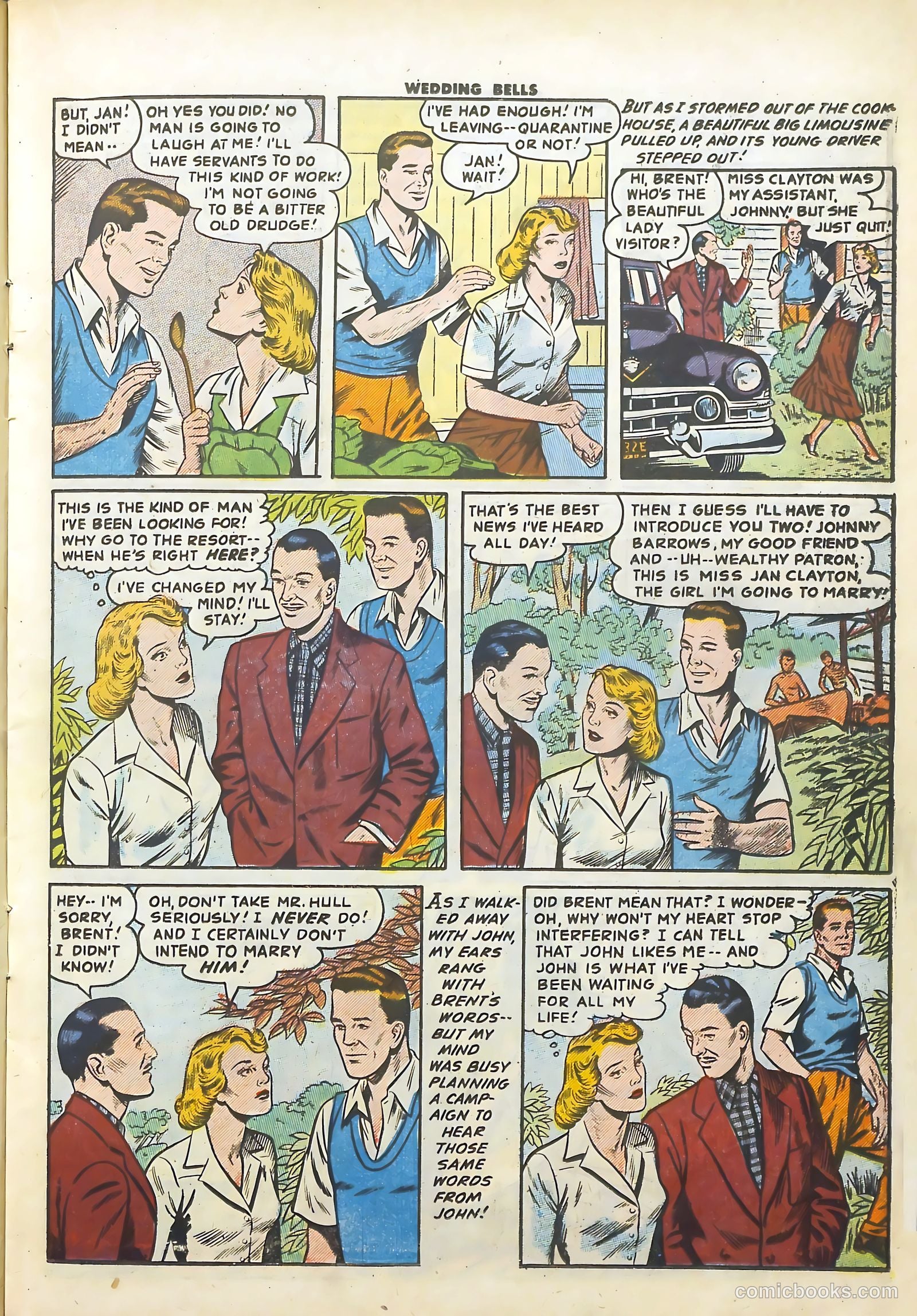 Wedding Bells #13 (1956) — page 15 of 36