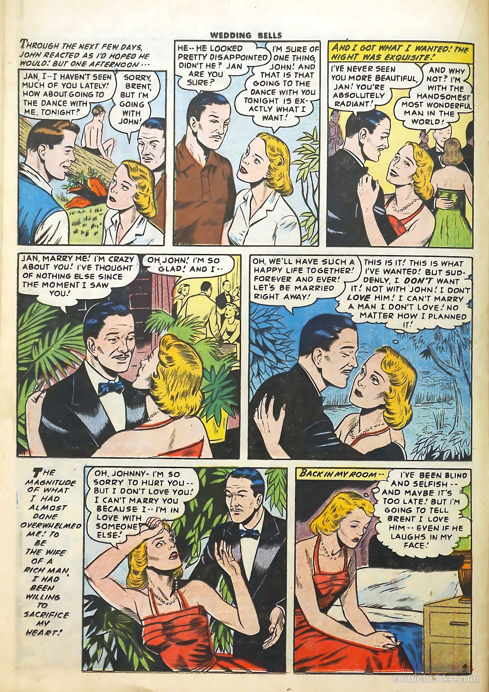 Wedding Bells #13 (1956) — page 16 of 36