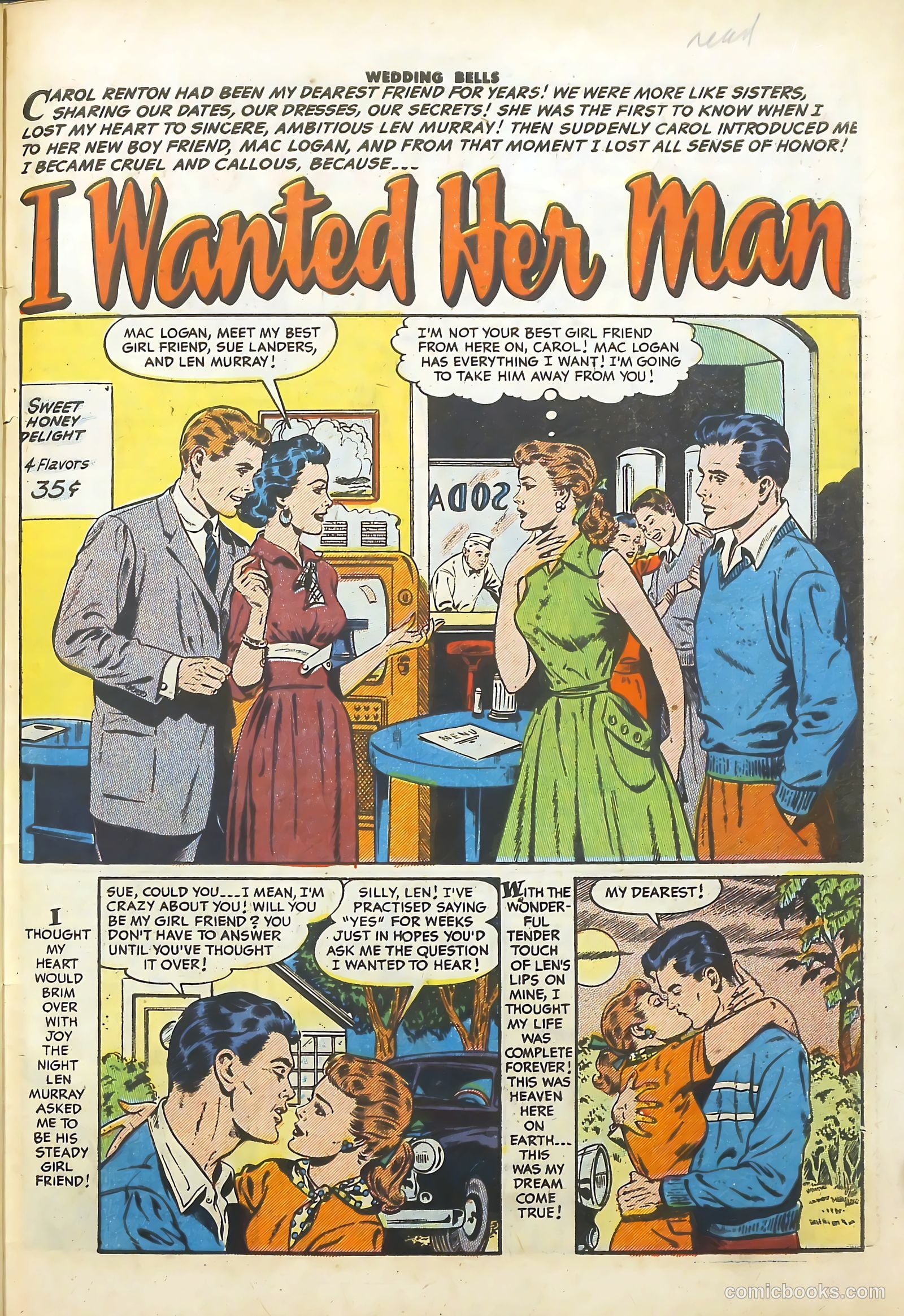 Wedding Bells #13 (1956) — page 27 of 36
