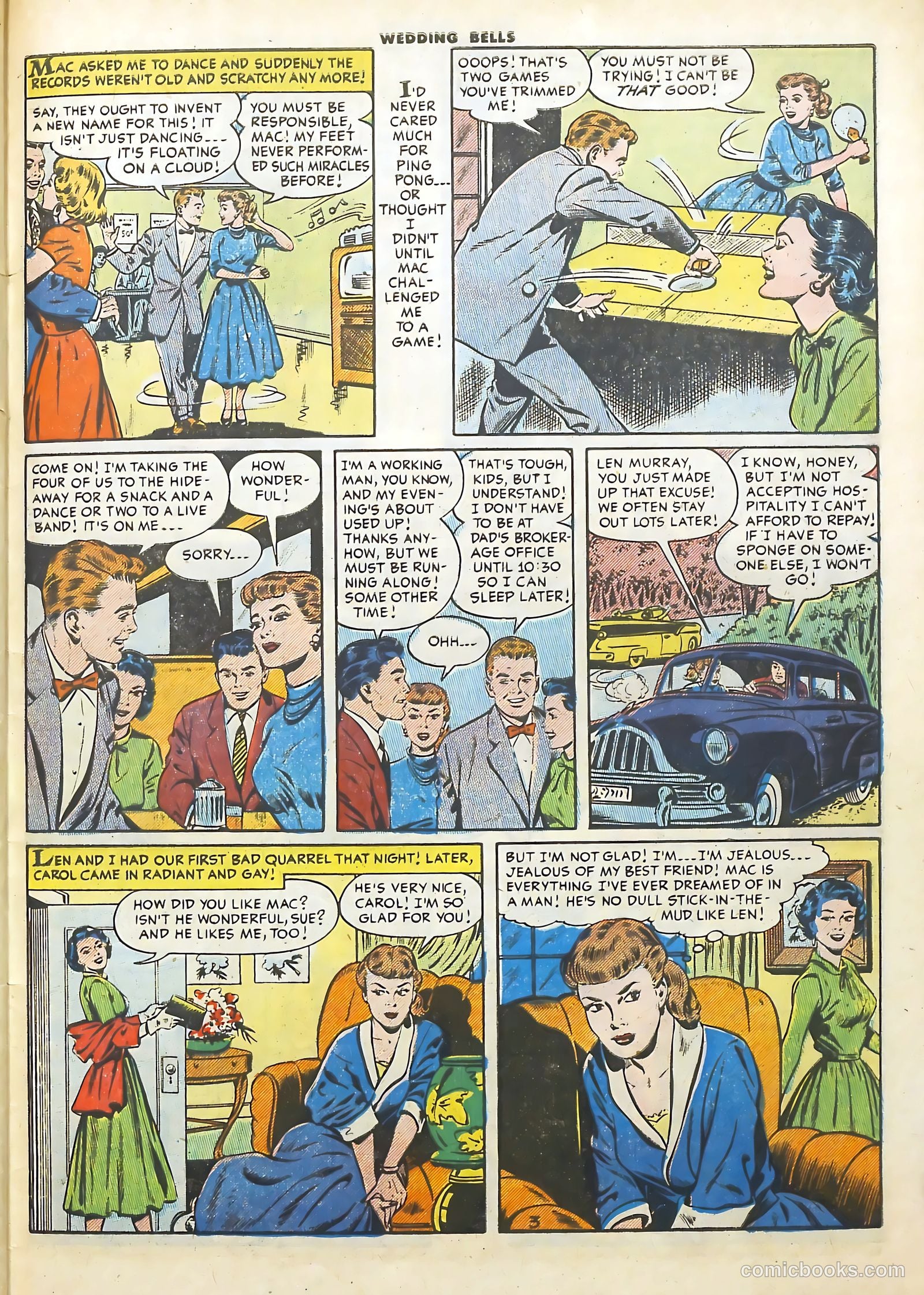 Wedding Bells #13 (1956) — page 29 of 36