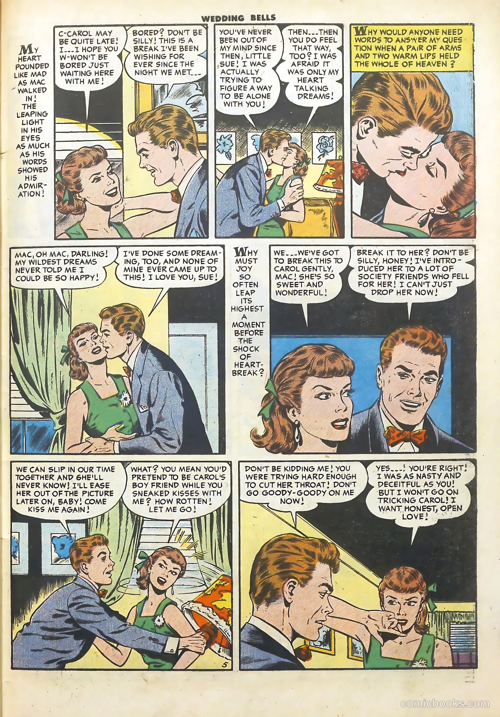 Wedding Bells #13 (1956) — page 31 of 36