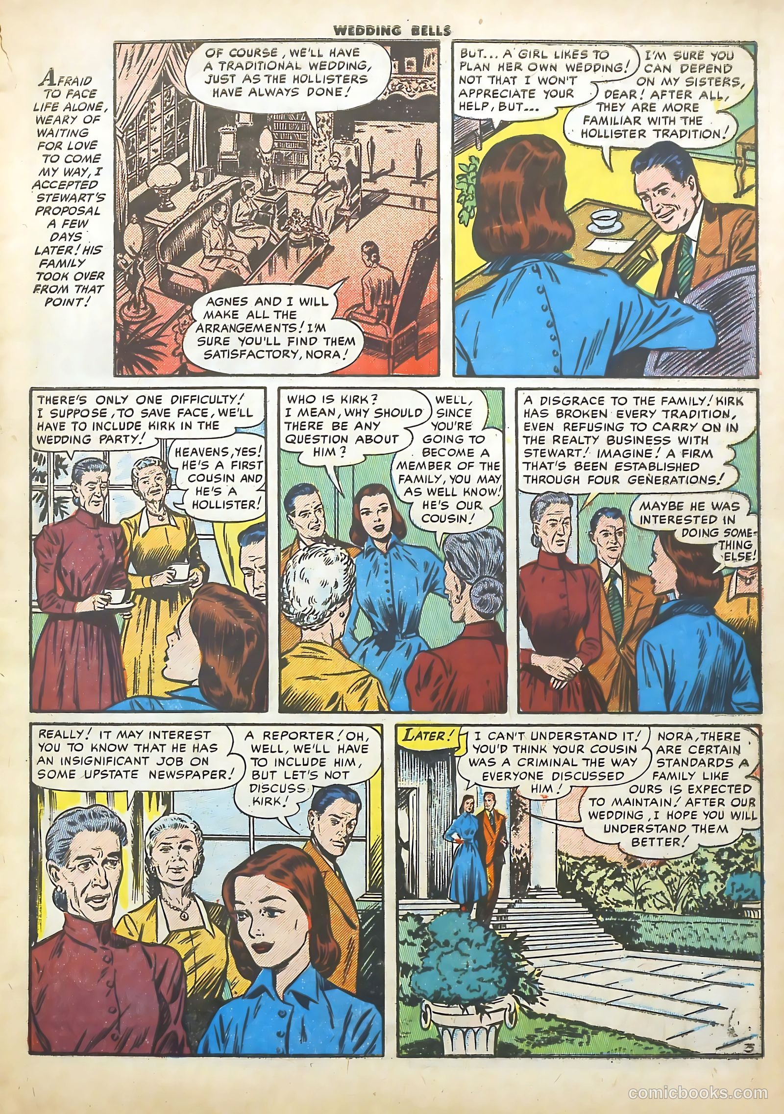 Wedding Bells #14 (1956) — page 5 of 36