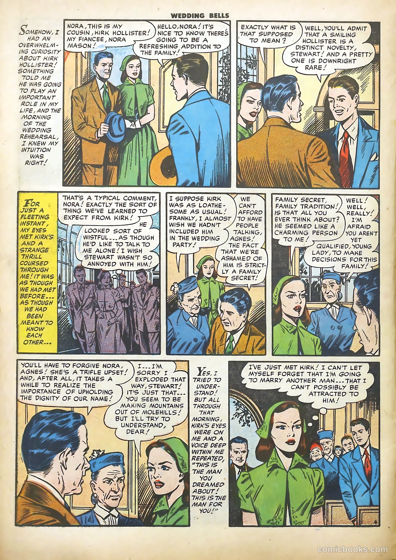 Wedding Bells #14 (1956) — page 6 of 36