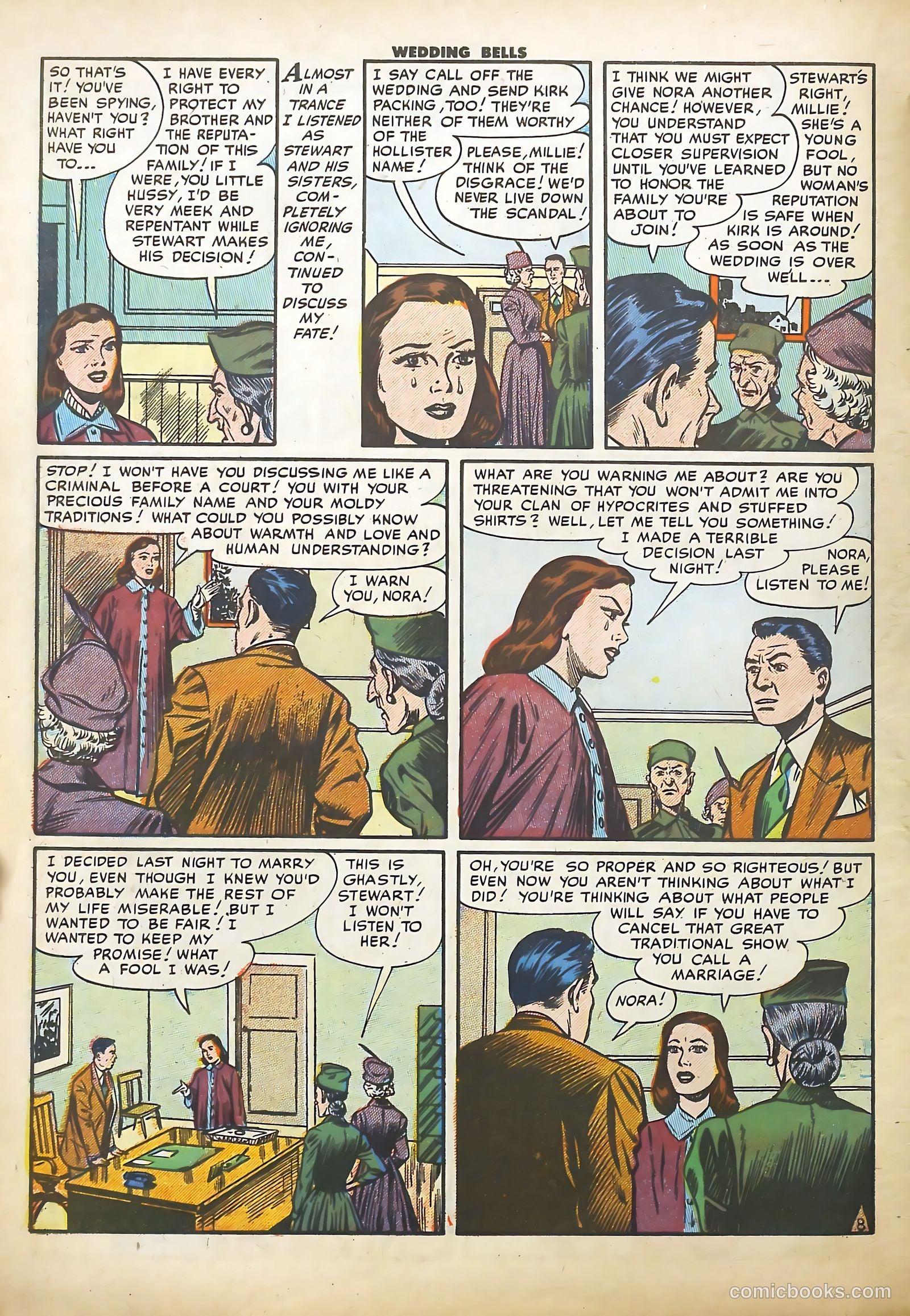 Wedding Bells #14 (1956) — page 10 of 36