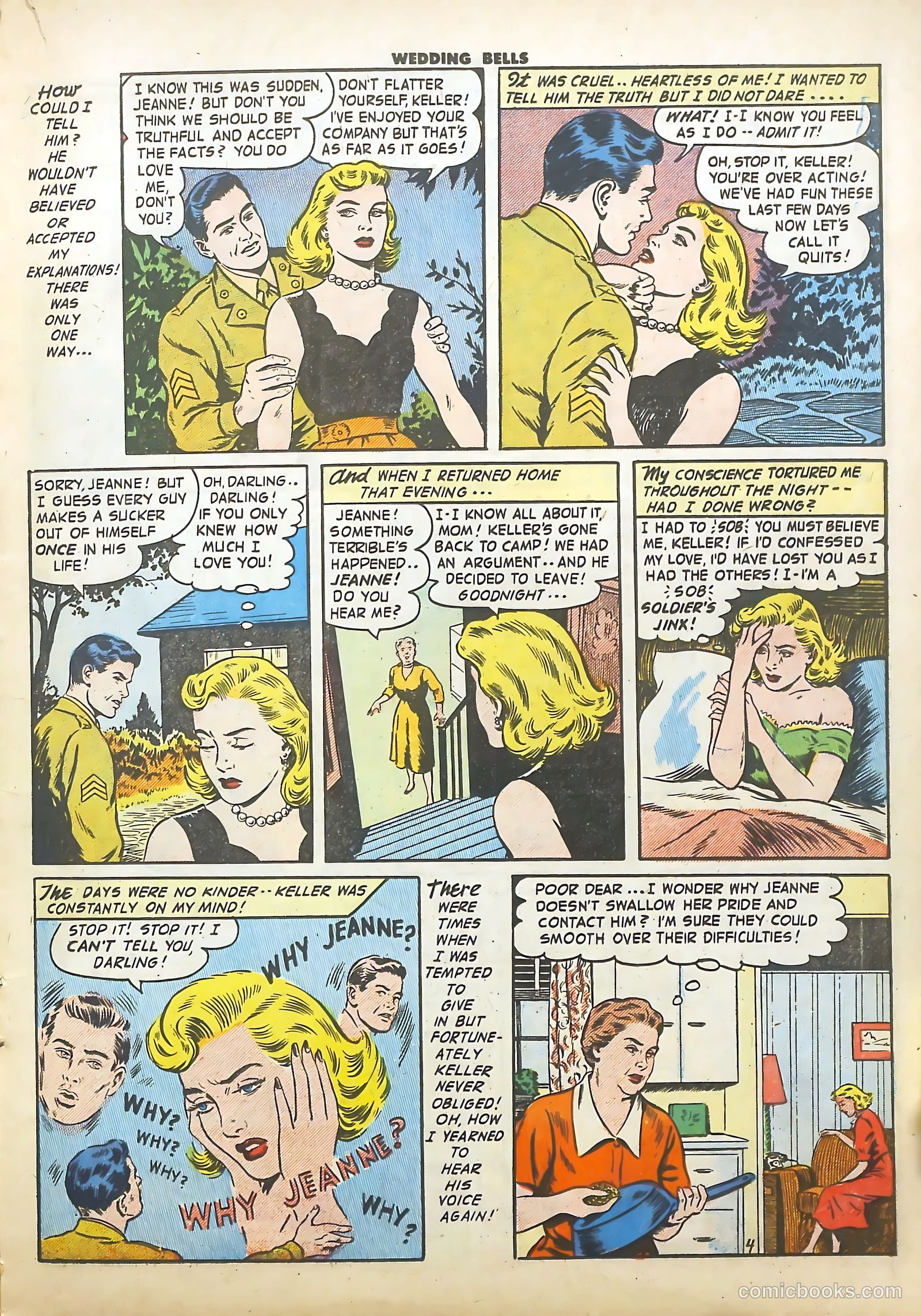 Wedding Bells #14 (1956) — page 15 of 36