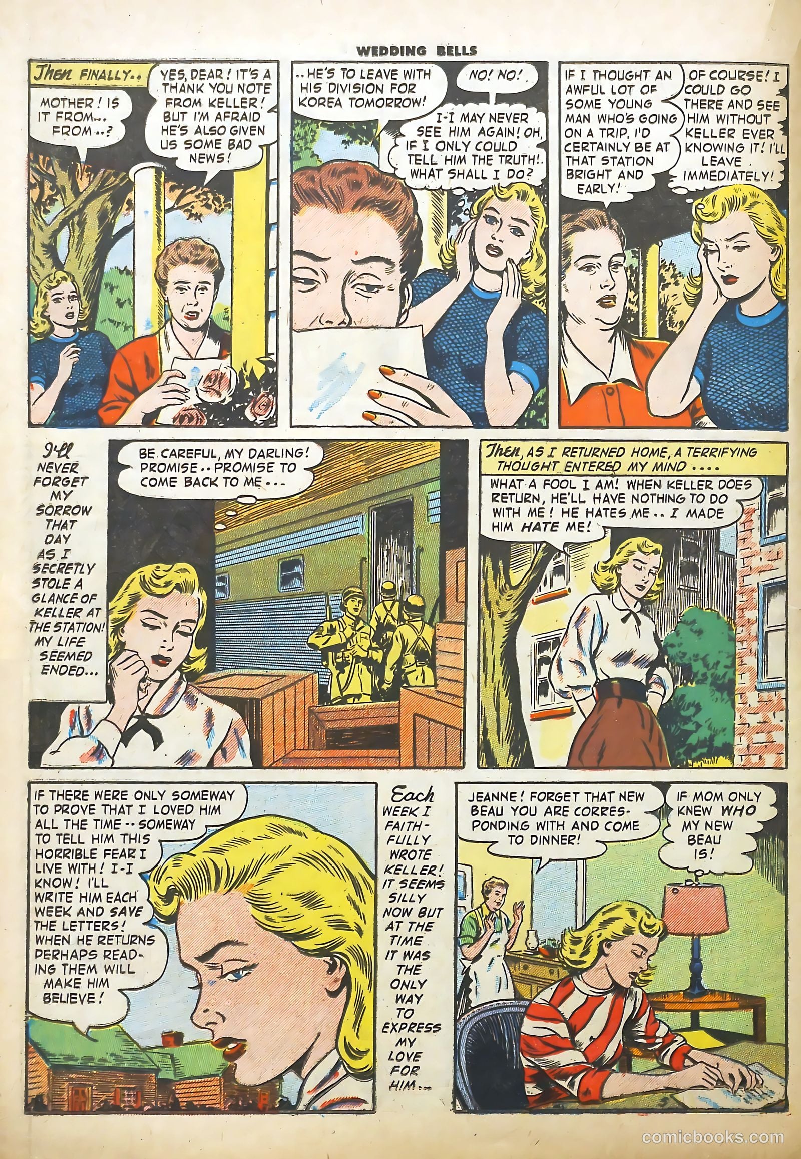 Wedding Bells #14 (1956) — page 16 of 36