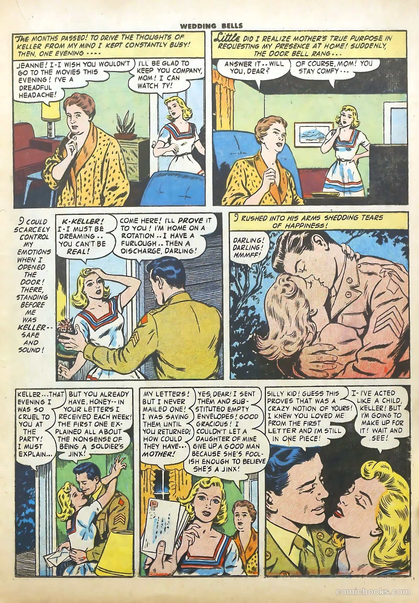 Wedding Bells #14 (1956) — page 17 of 36