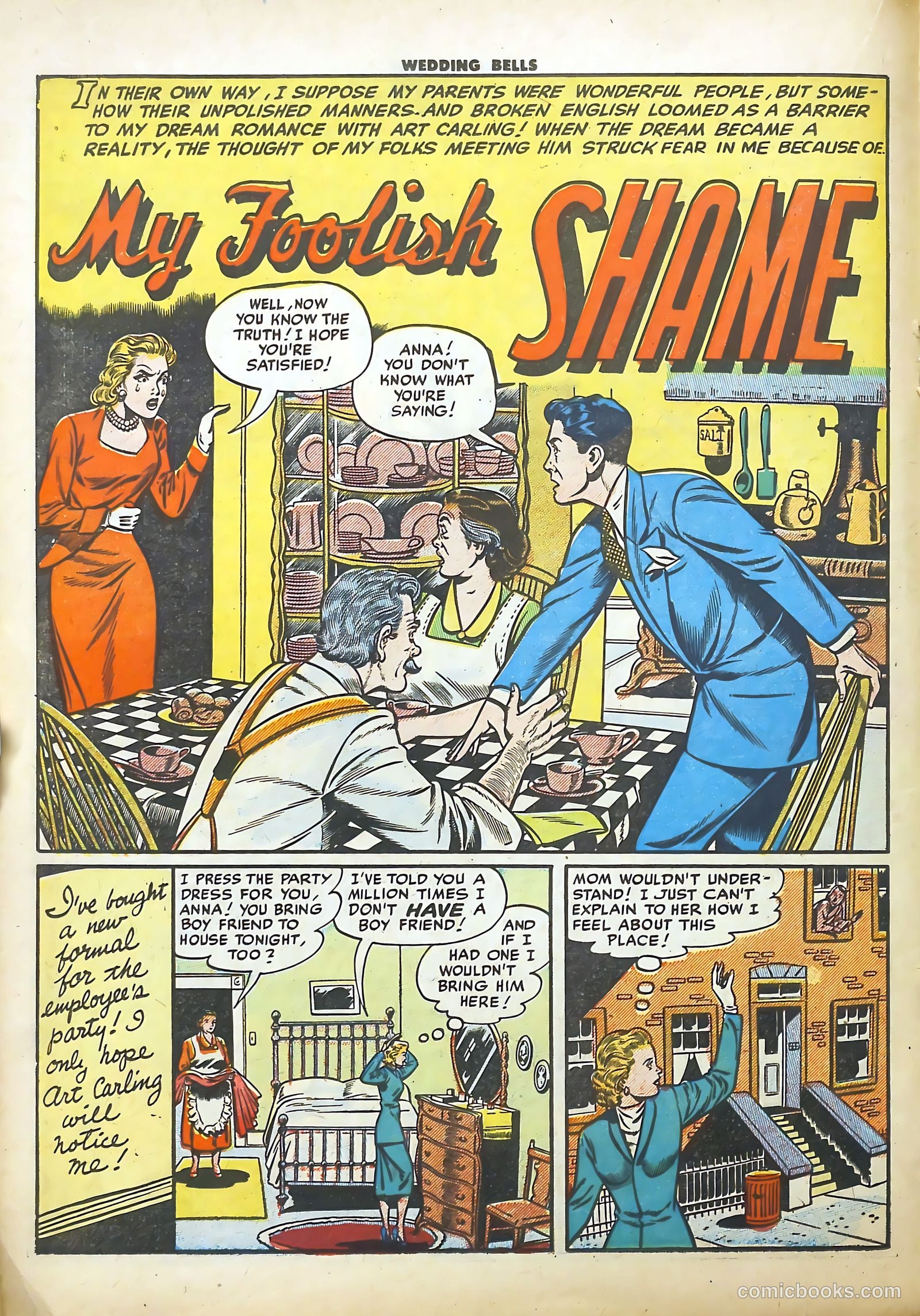 Wedding Bells #14 (1956) — page 18 of 36