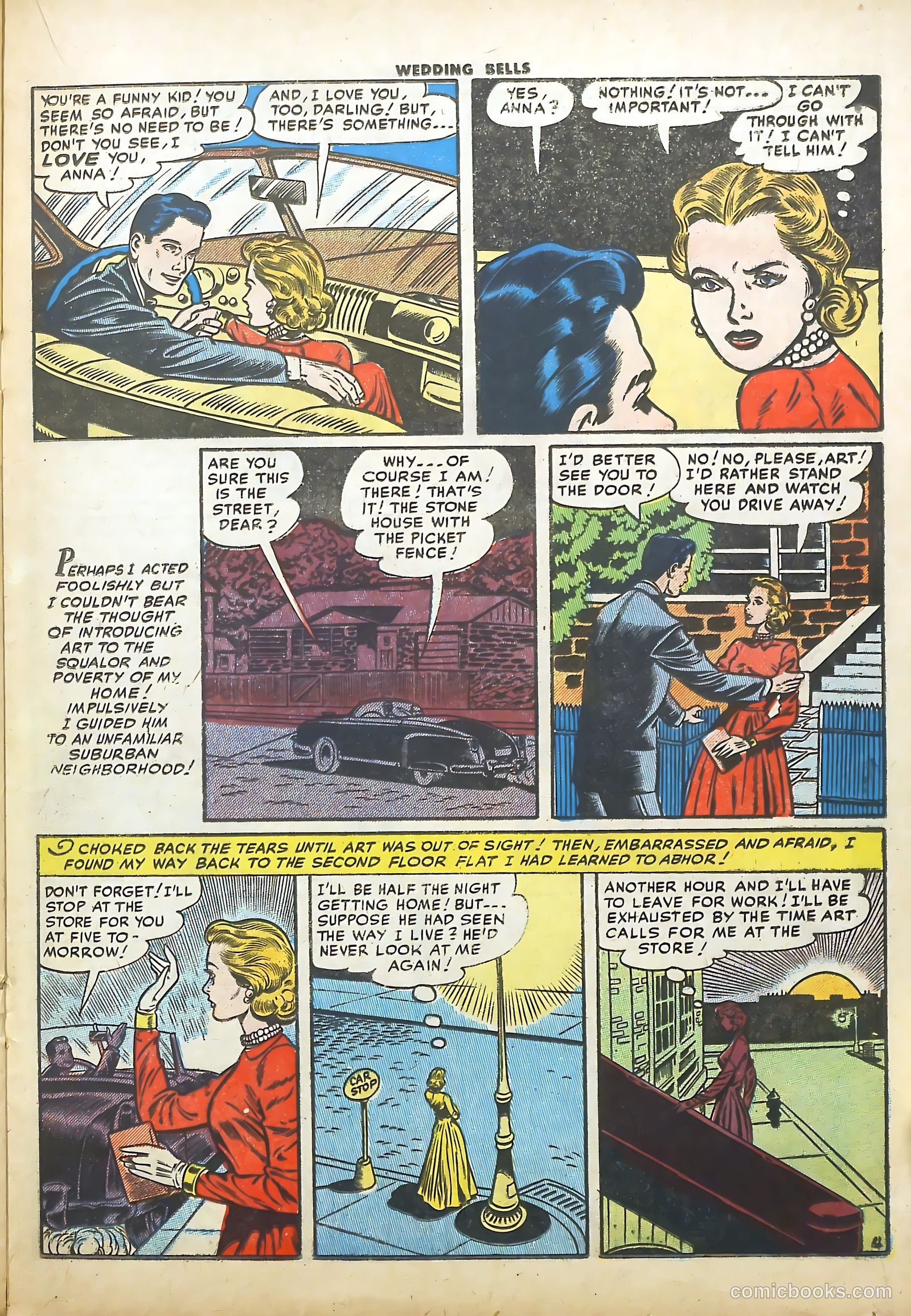 Wedding Bells #14 (1956) — page 21 of 36
