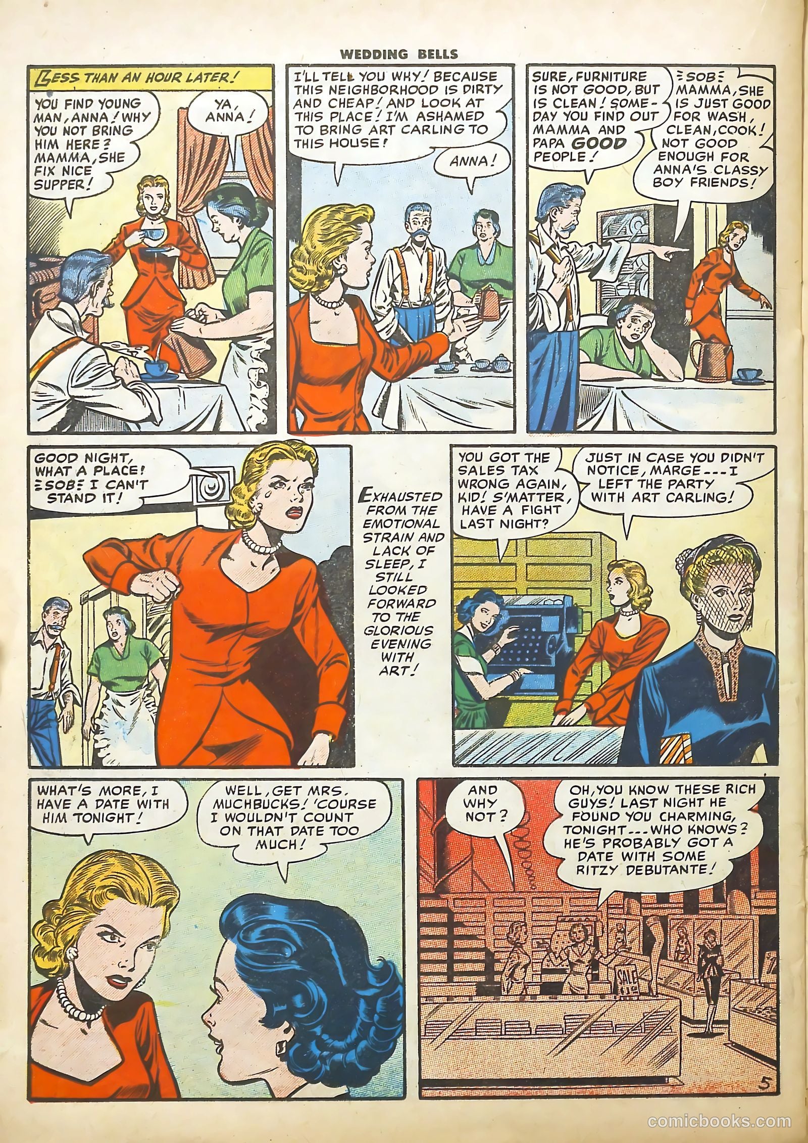 Wedding Bells #14 (1956) — page 22 of 36