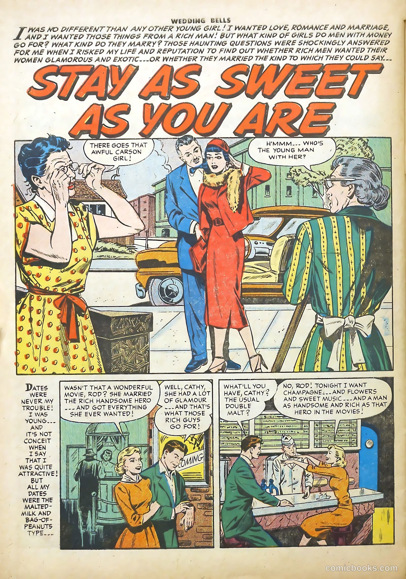 Wedding Bells #14 (1956) — page 28 of 36