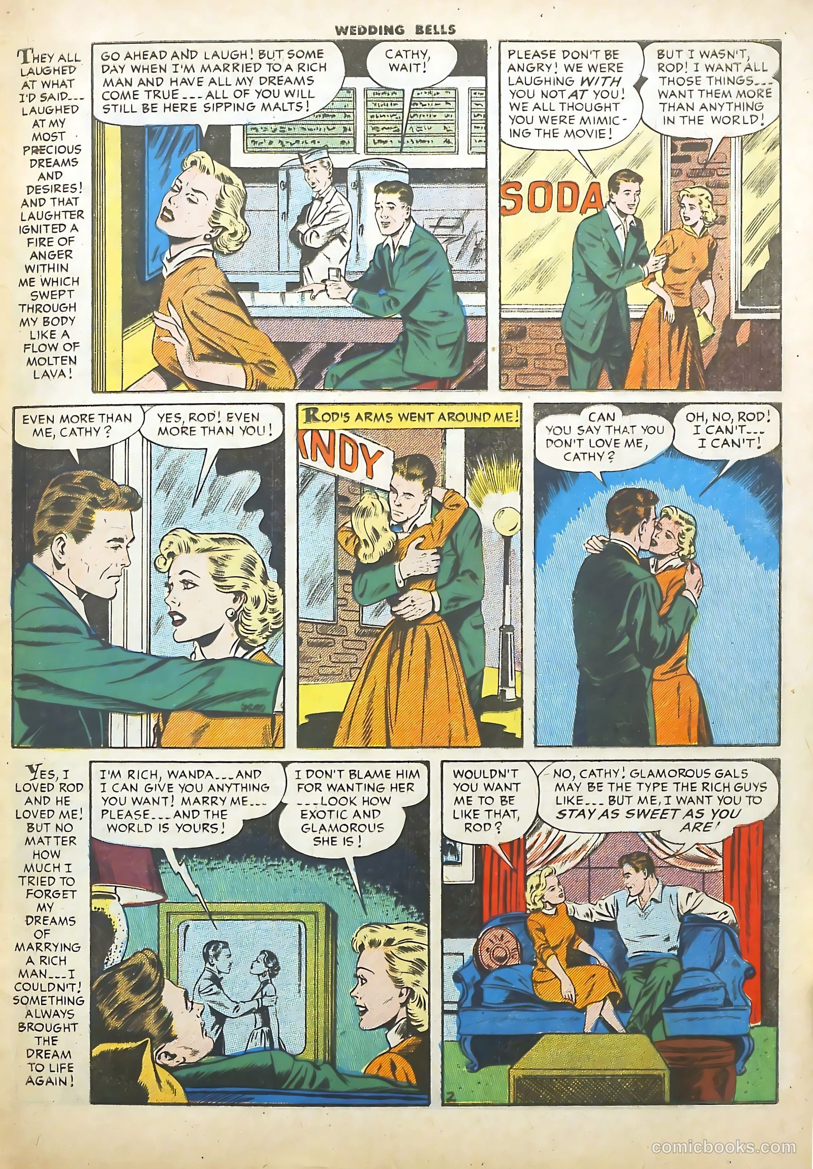 Wedding Bells #14 (1956) — page 29 of 36