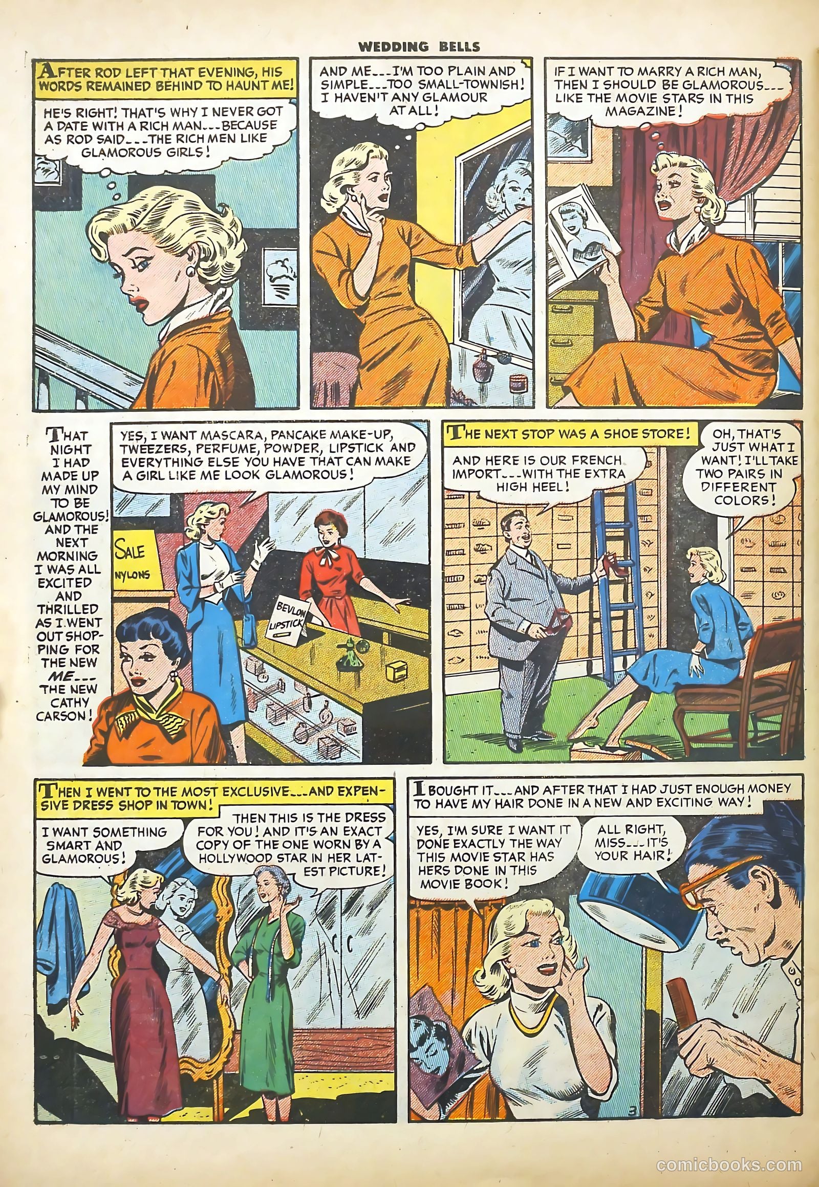 Wedding Bells #14 (1956) — page 30 of 36