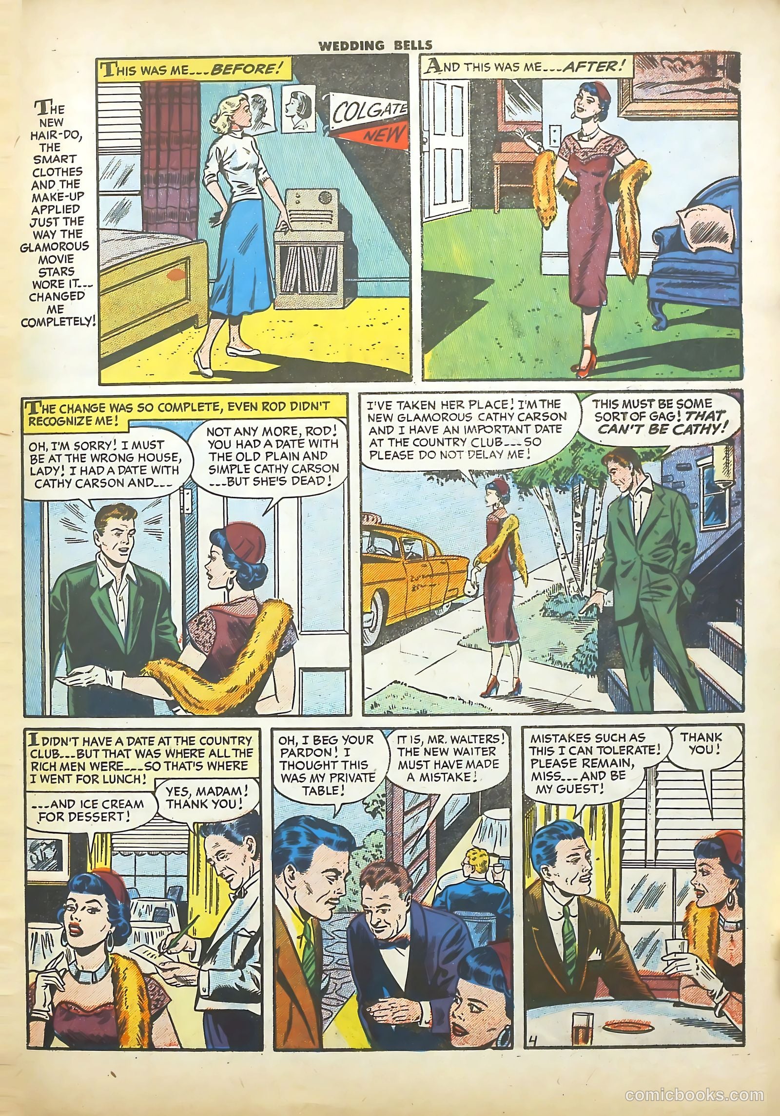 Wedding Bells #14 (1956) — page 31 of 36