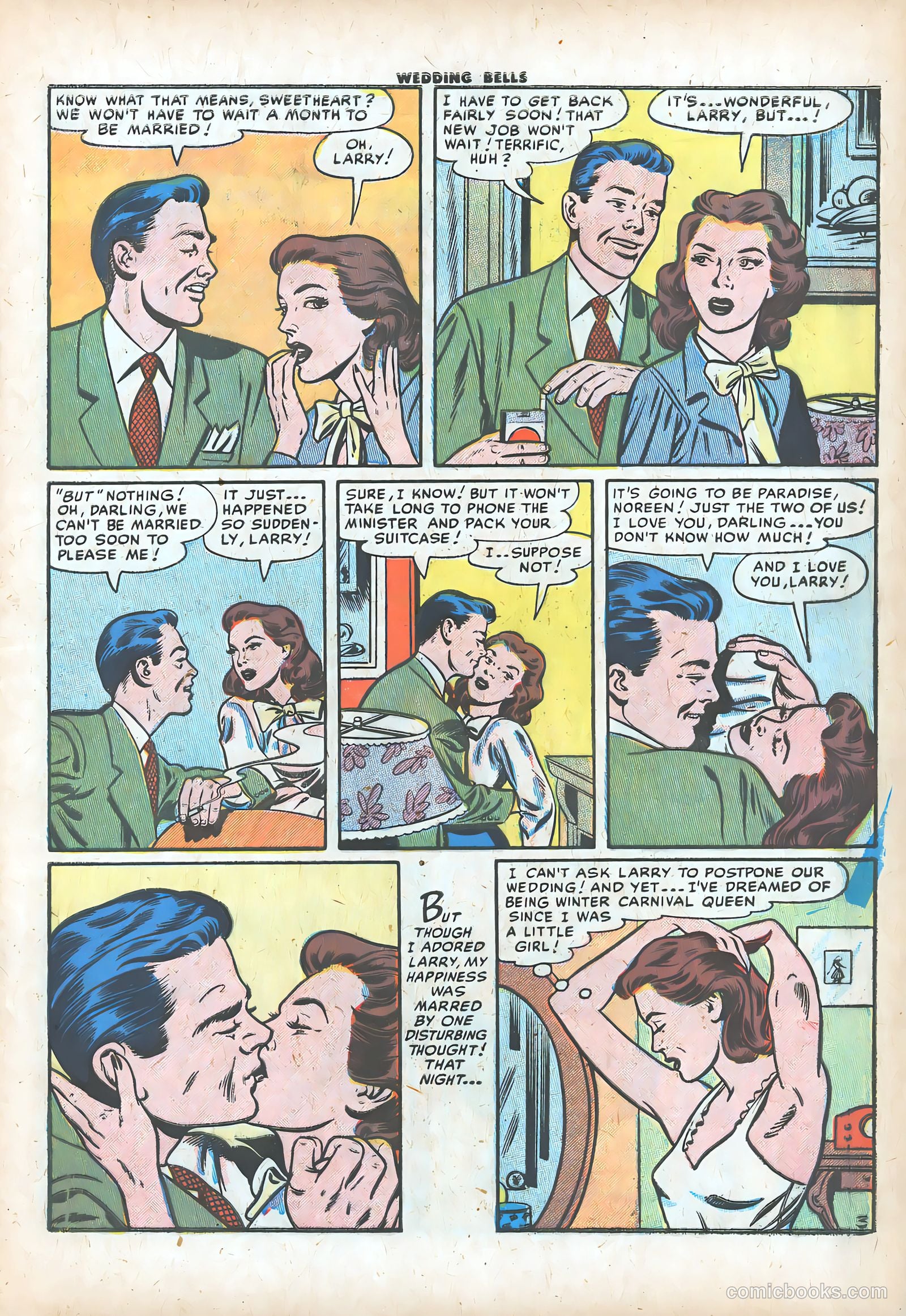 Wedding Bells #15 (1956) — page 5 of 36