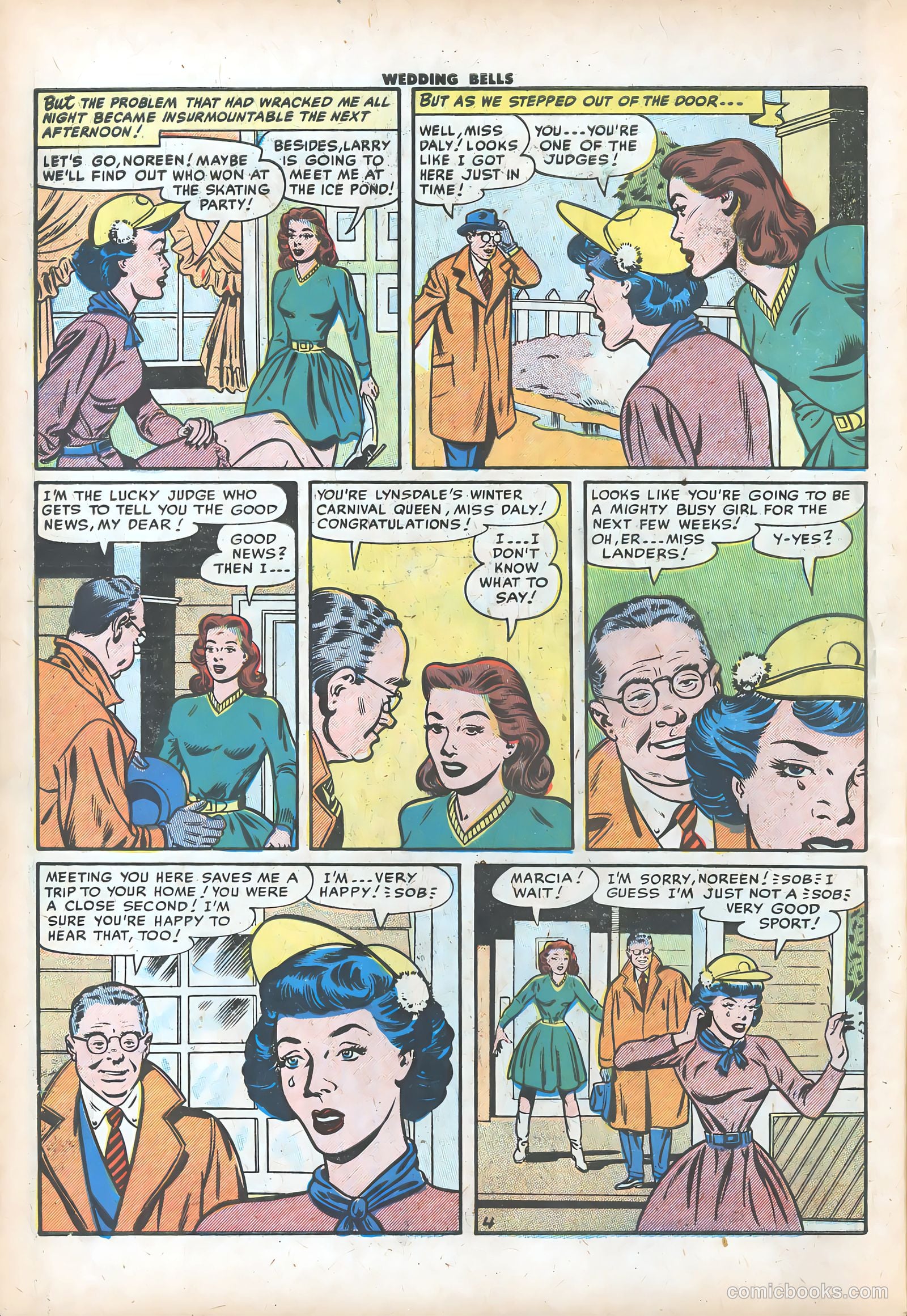 Wedding Bells #15 (1956) — page 6 of 36