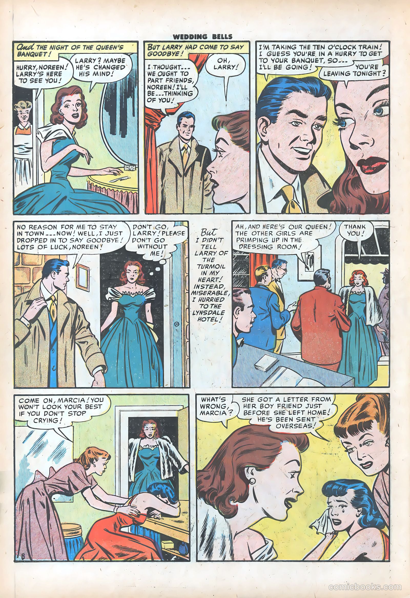 Wedding Bells #15 (1956) — page 10 of 36