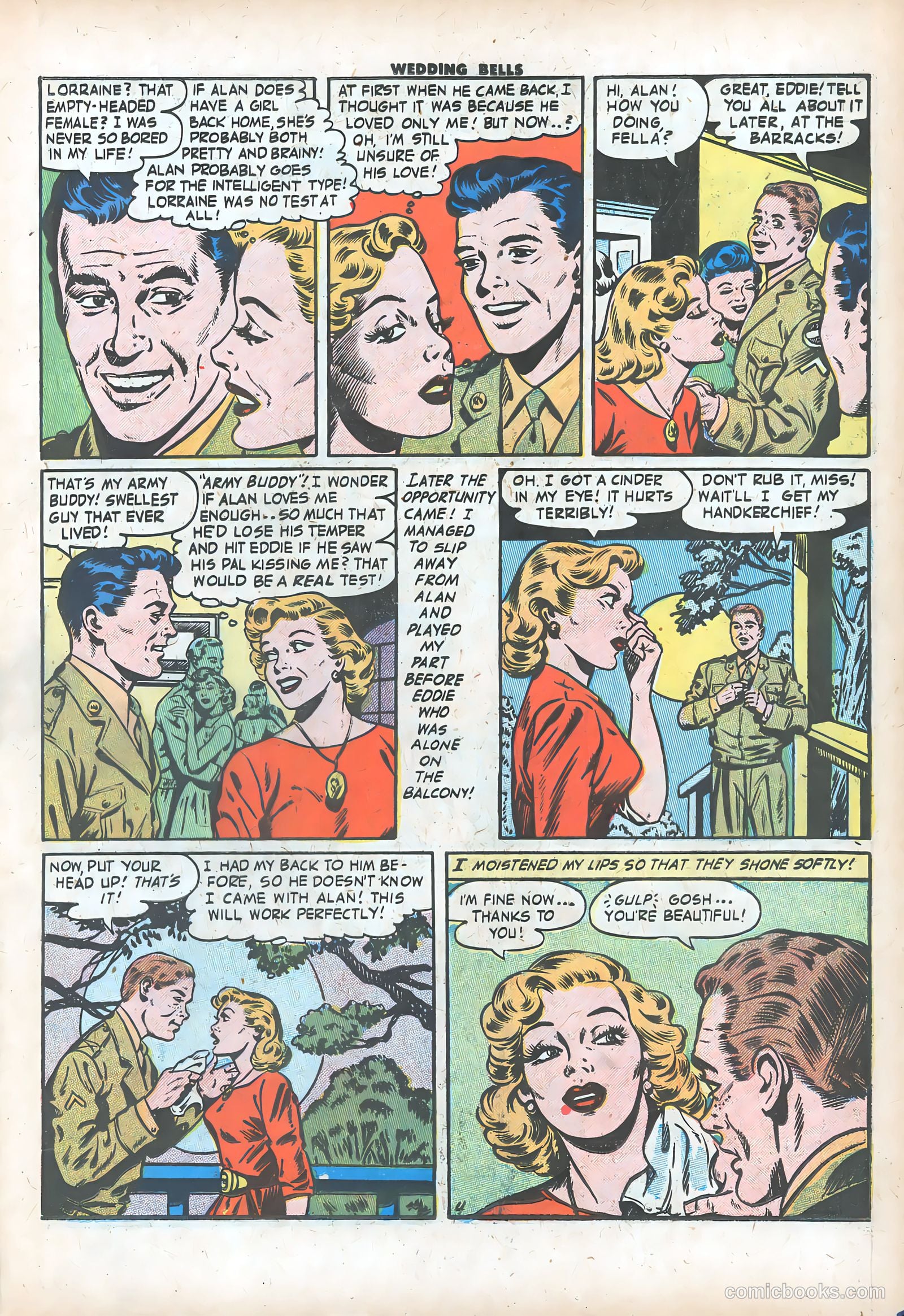 Wedding Bells #15 (1956) — page 15 of 36