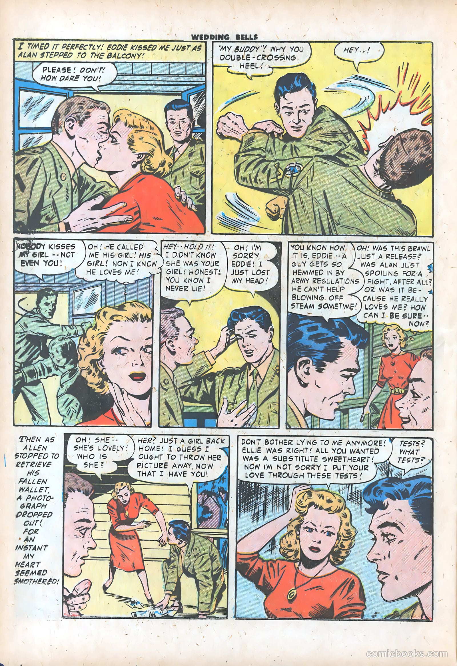 Wedding Bells #15 (1956) — page 16 of 36