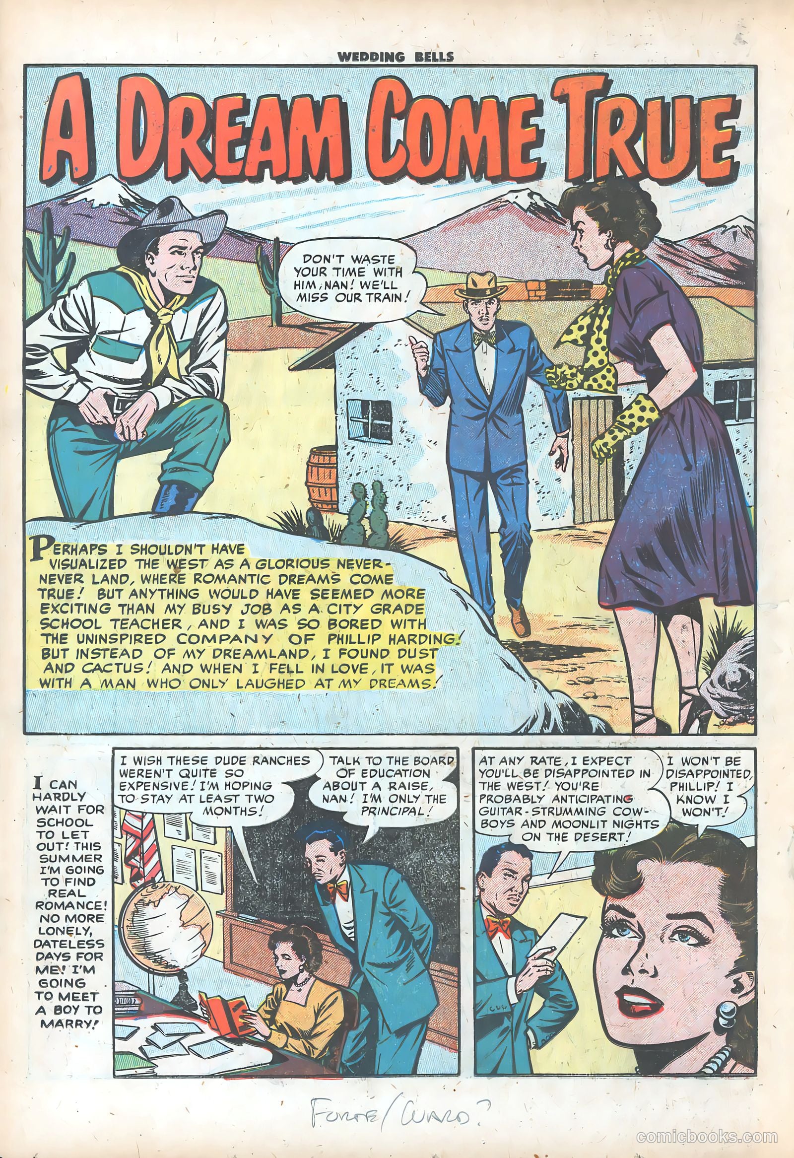 Wedding Bells #15 (1956) — page 18 of 36
