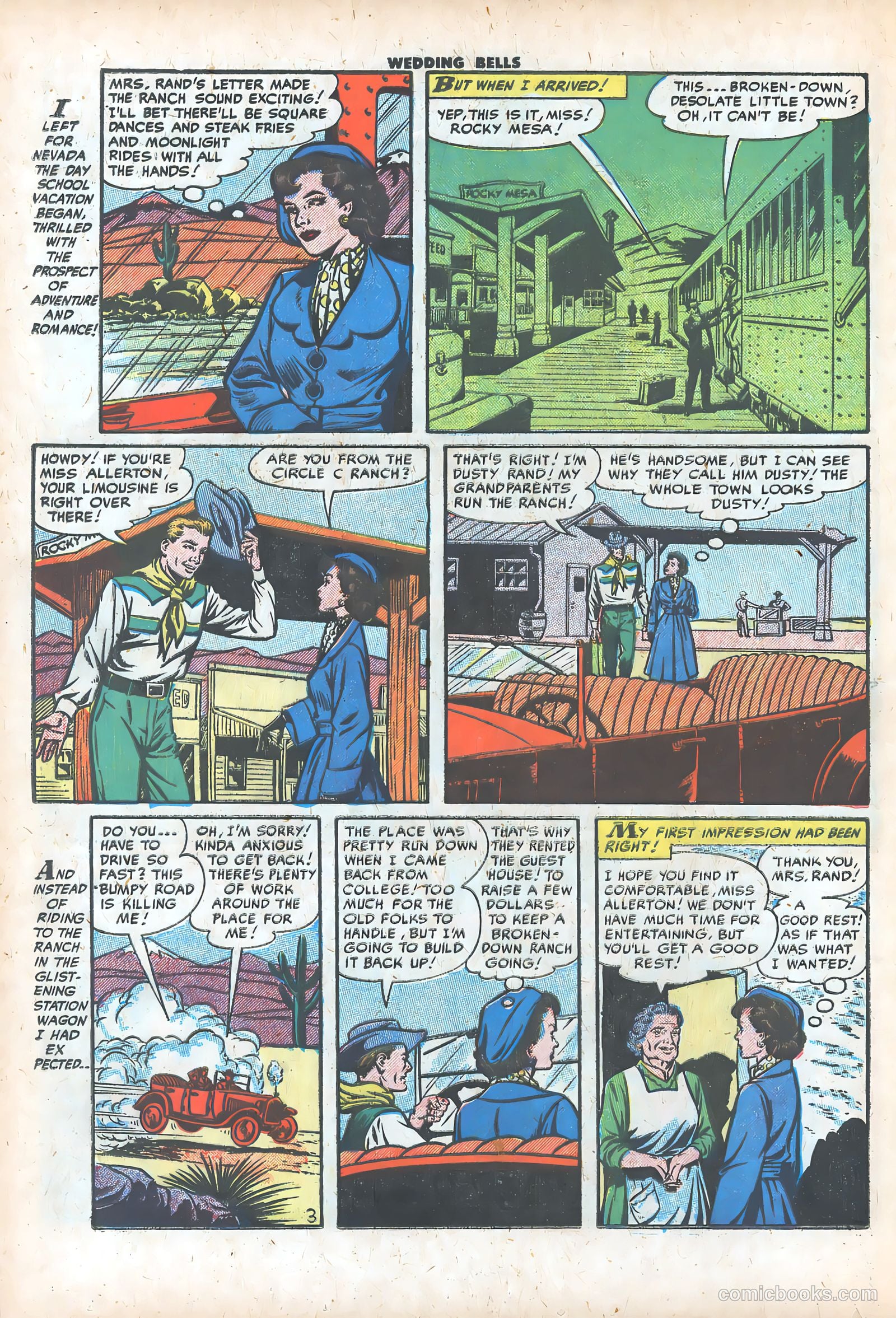 Wedding Bells #15 (1956) — page 20 of 36