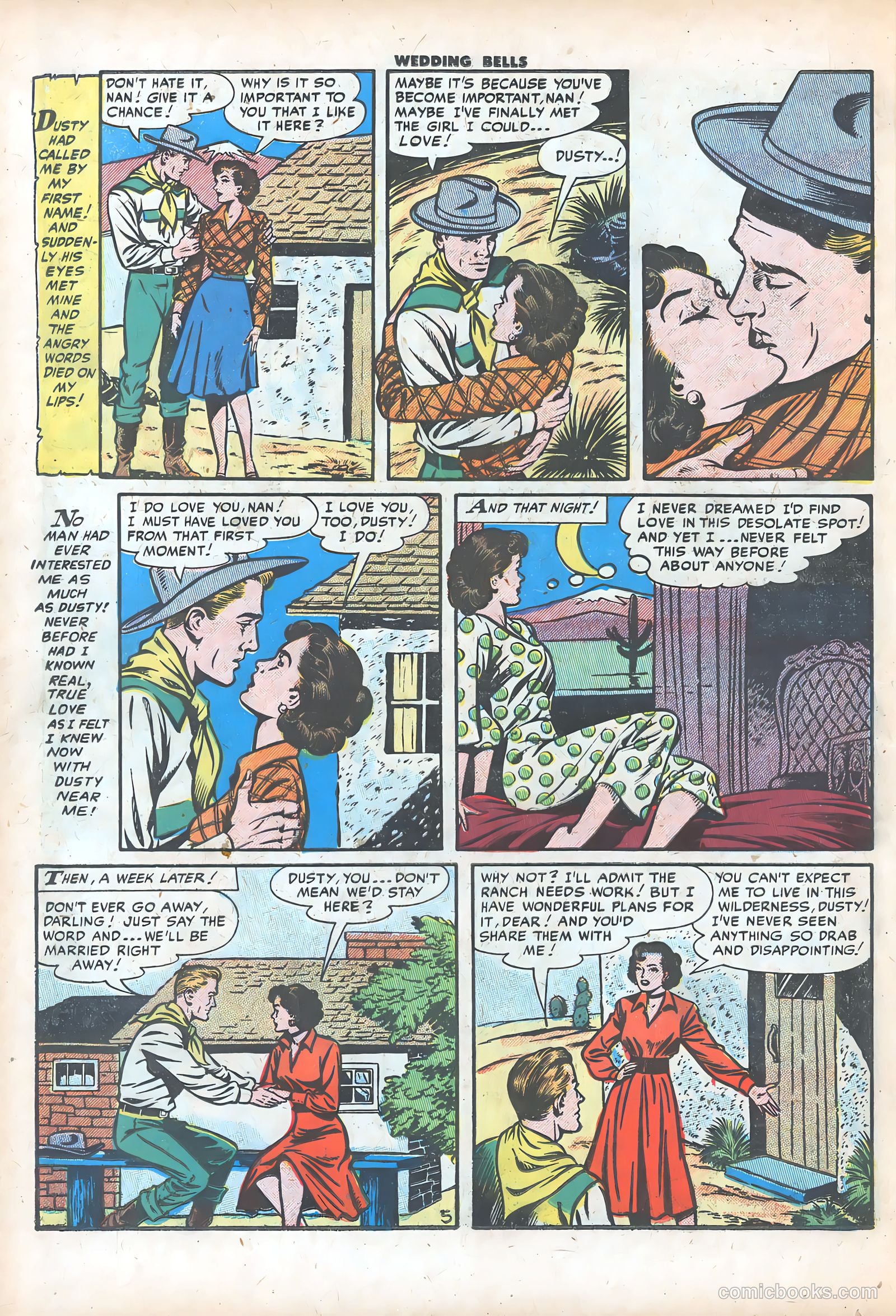 Wedding Bells #15 (1956) — page 22 of 36