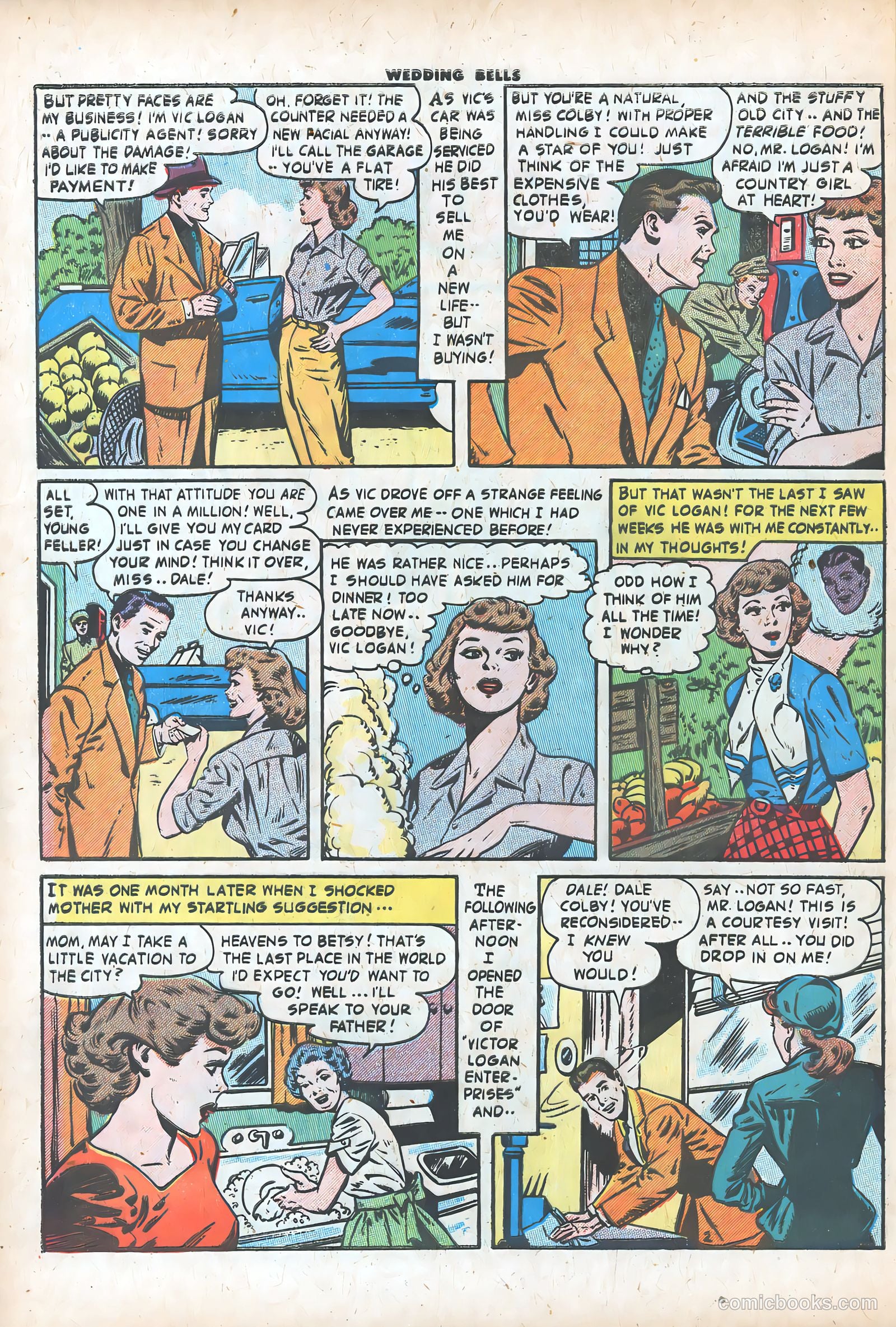 Wedding Bells #15 (1956) — page 28 of 36