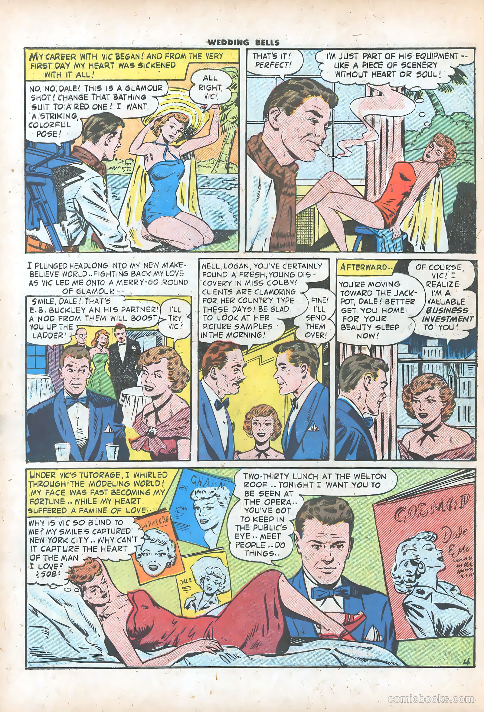 Wedding Bells #15 (1956) — page 30 of 36