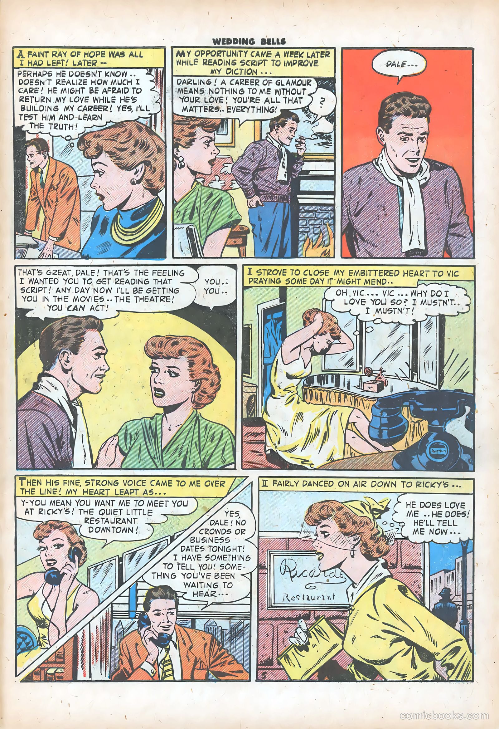 Wedding Bells #15 (1956) — page 31 of 36