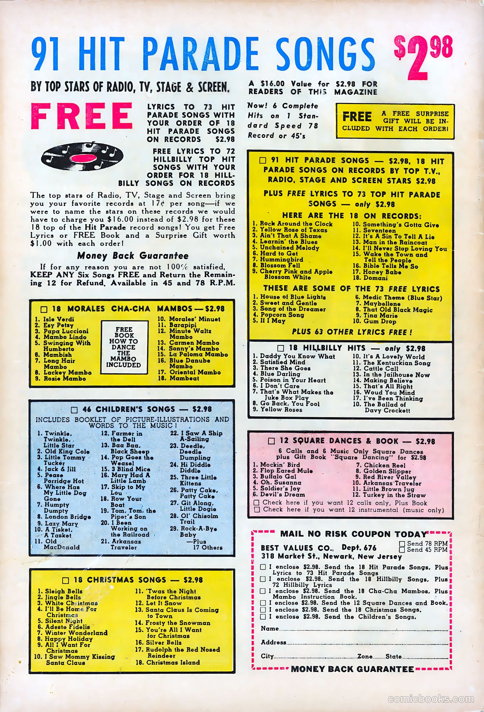 Wedding Bells #15 (1956) — page 36 of 36