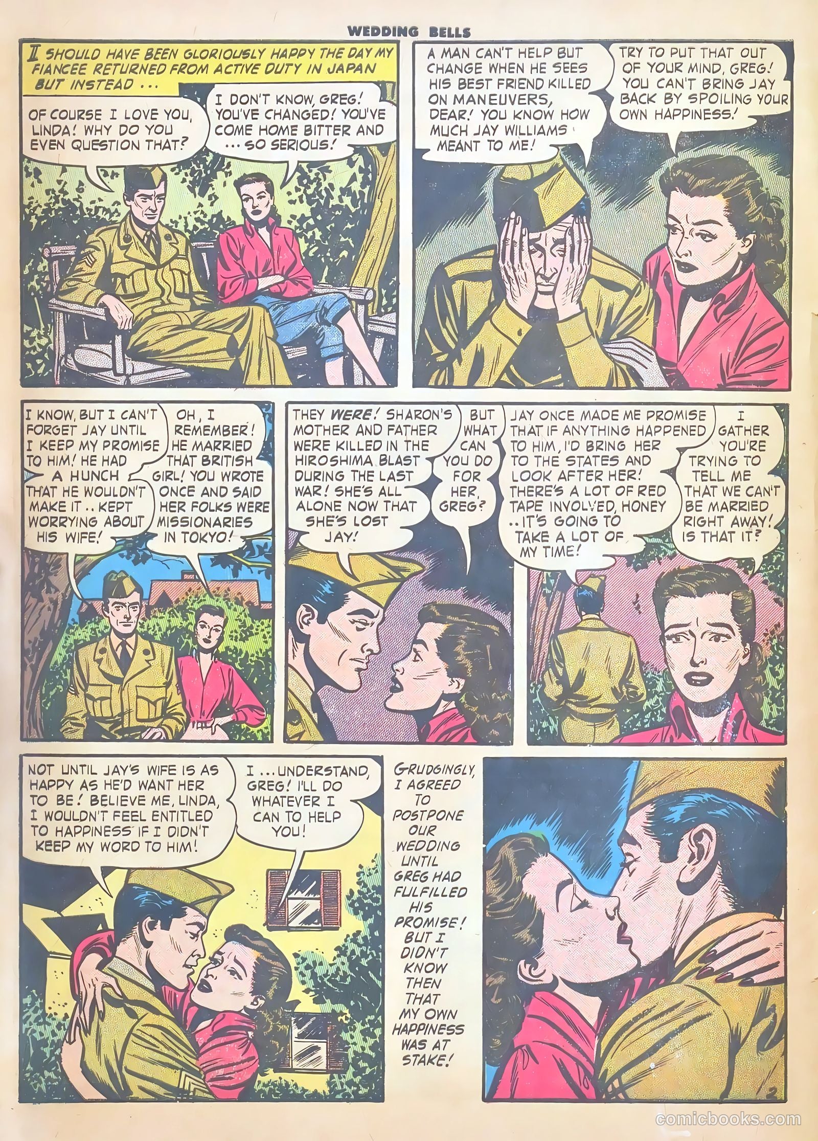 Wedding Bells #16 (1956) — page 4 of 36
