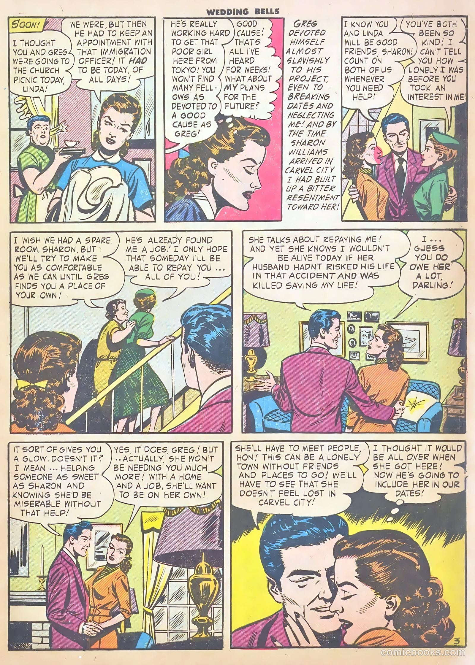 Wedding Bells #16 (1956) — page 5 of 36