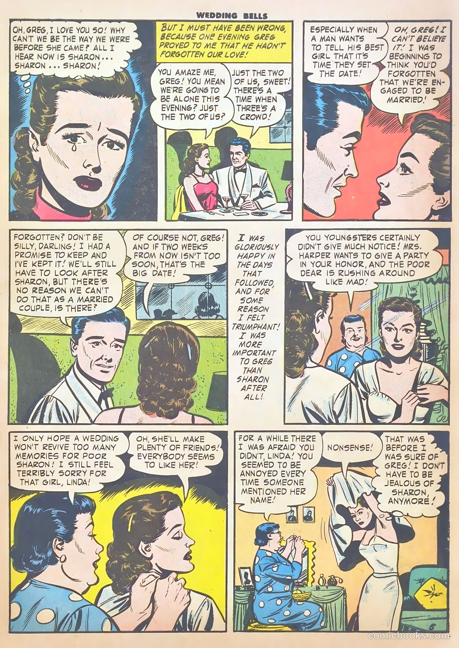 Wedding Bells #16 (1956) — page 7 of 36