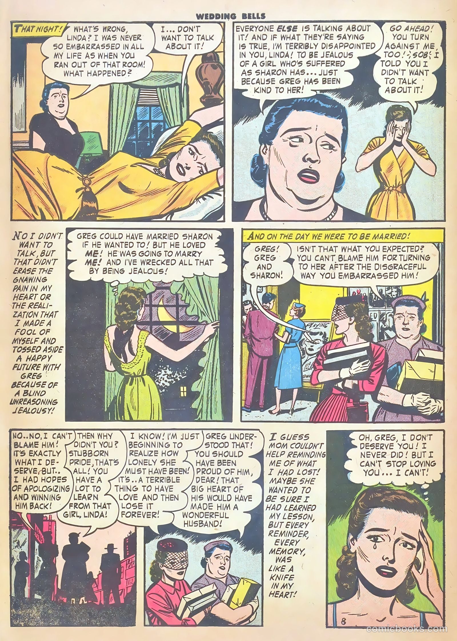 Wedding Bells #16 (1956) — page 10 of 36