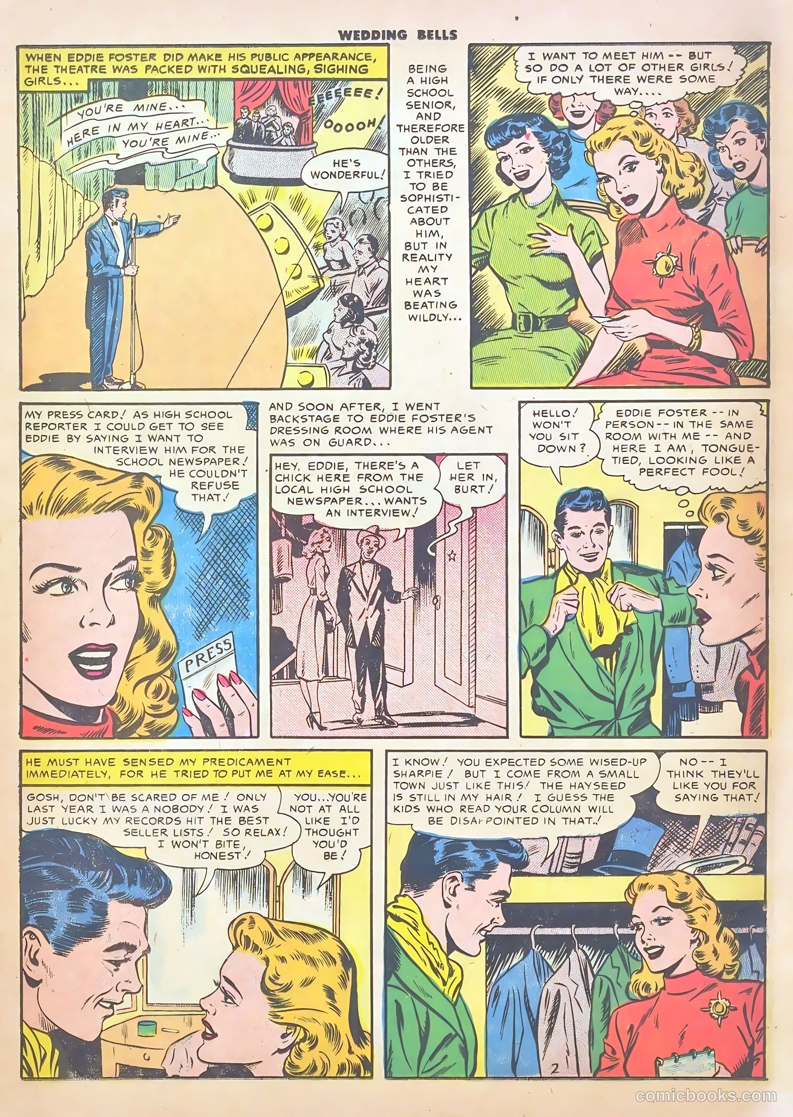 Wedding Bells #16 (1956) — page 13 of 36