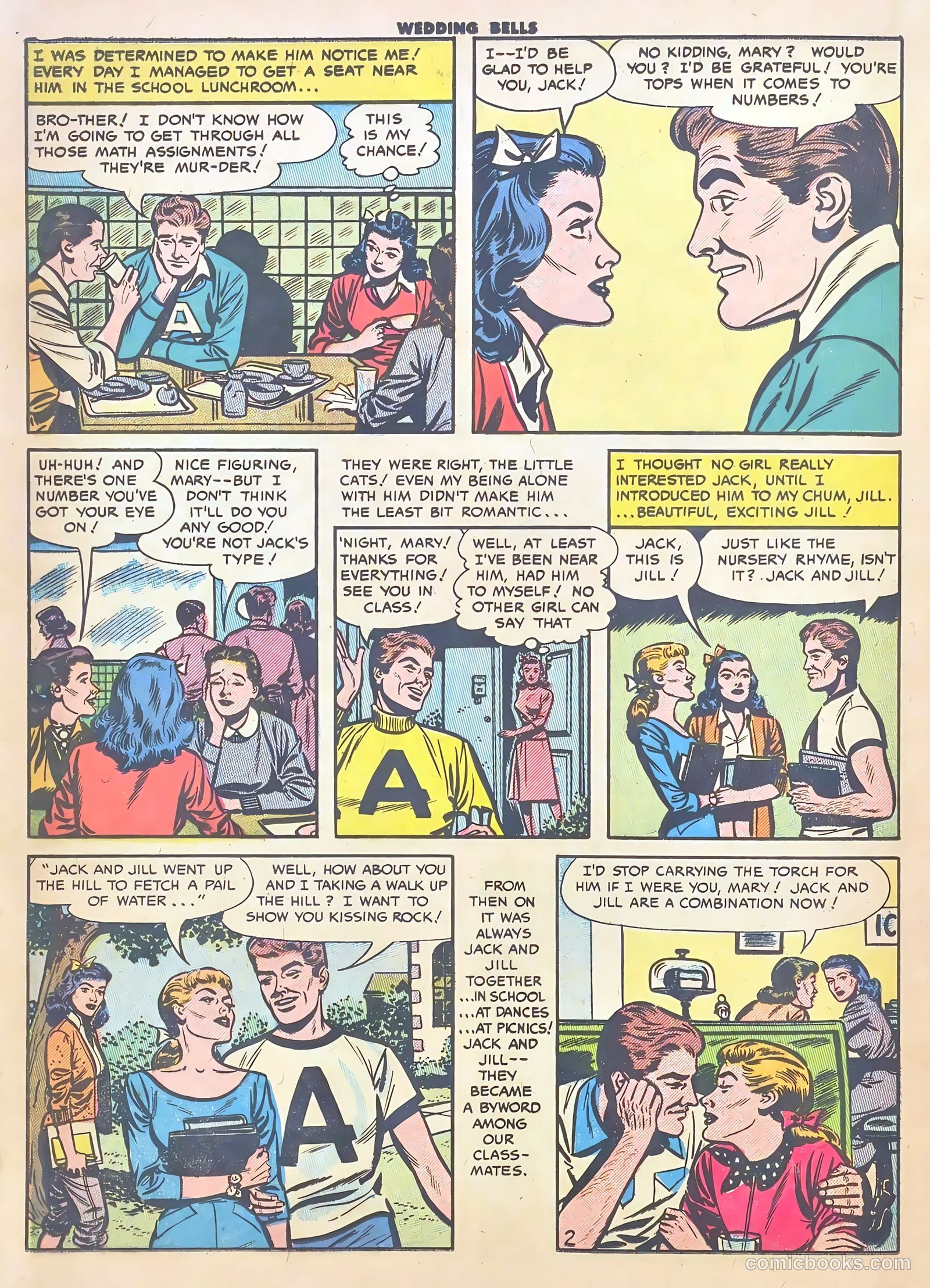 Wedding Bells #16 (1956) — page 20 of 36