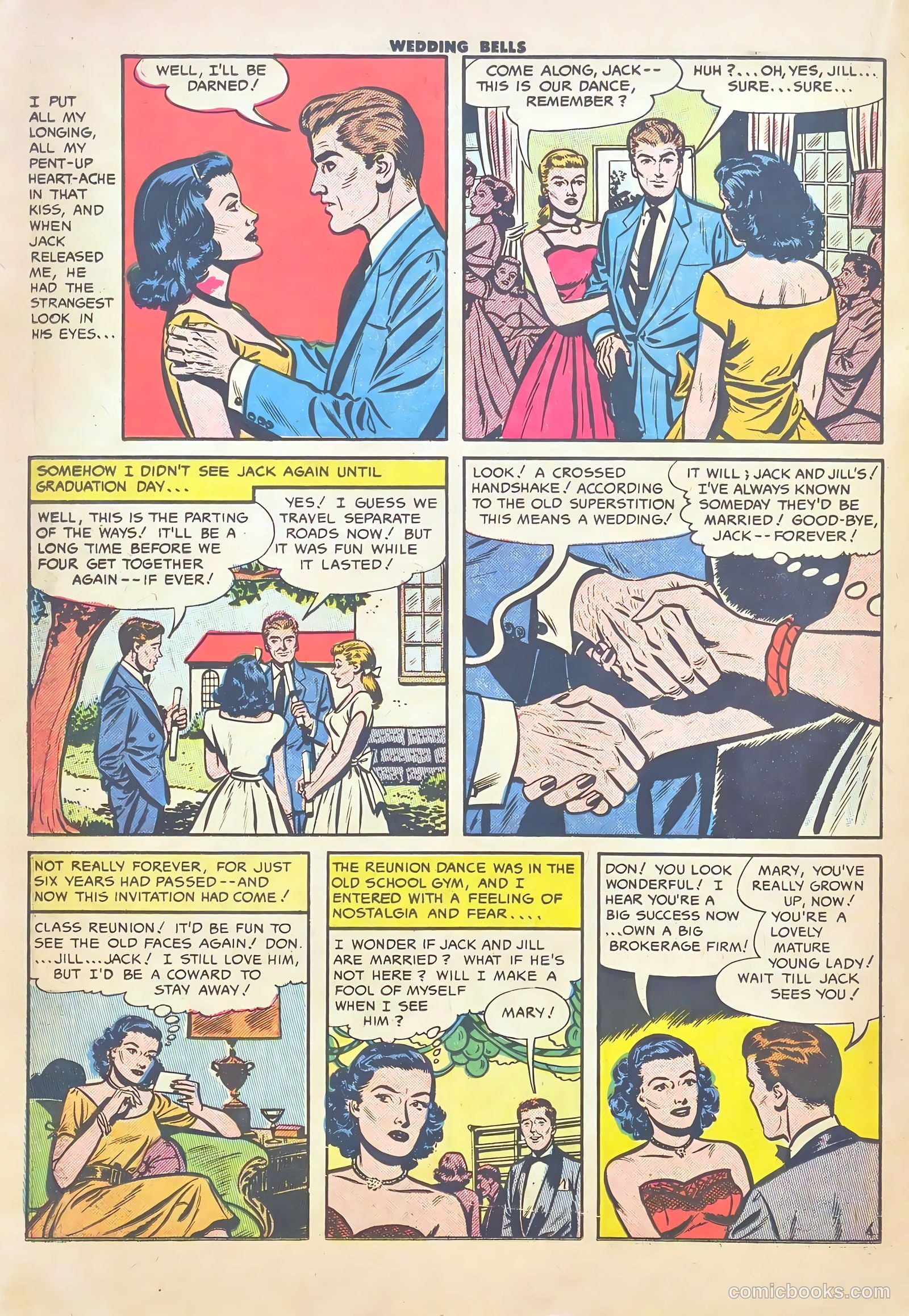 Wedding Bells #16 (1956) — page 22 of 36