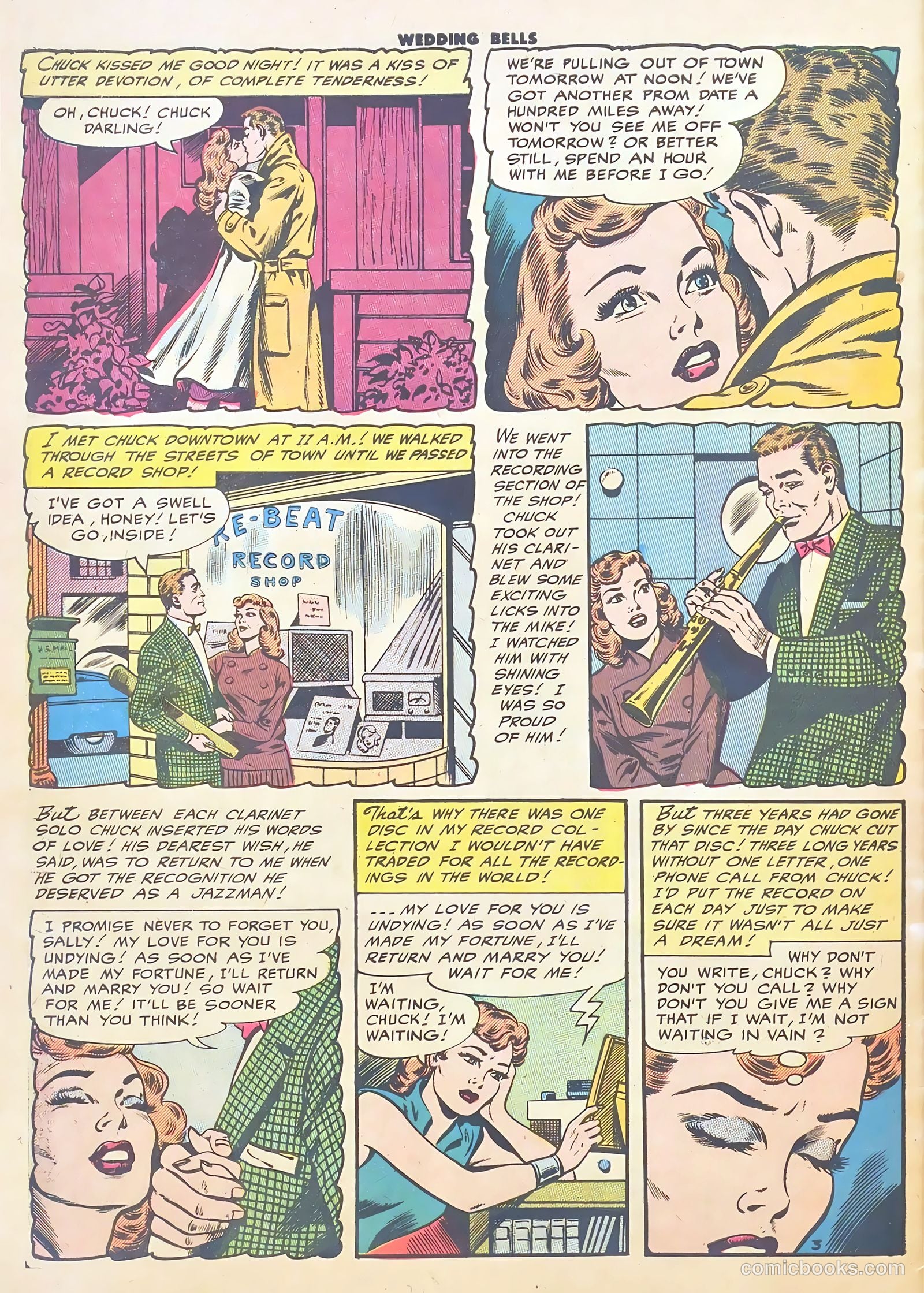 Wedding Bells #16 (1956) — page 30 of 36