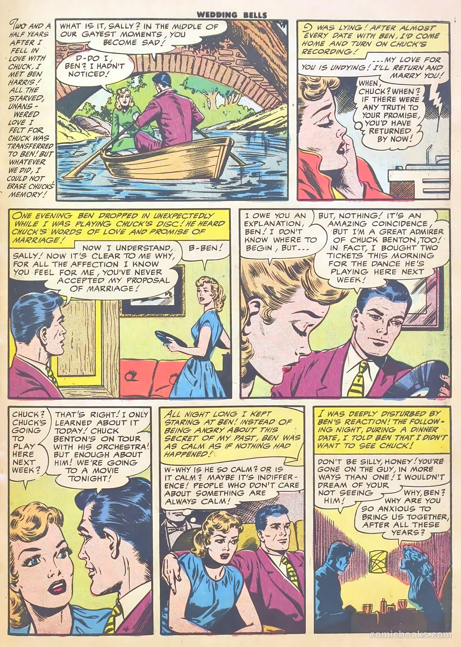 Wedding Bells #16 (1956) — page 31 of 36
